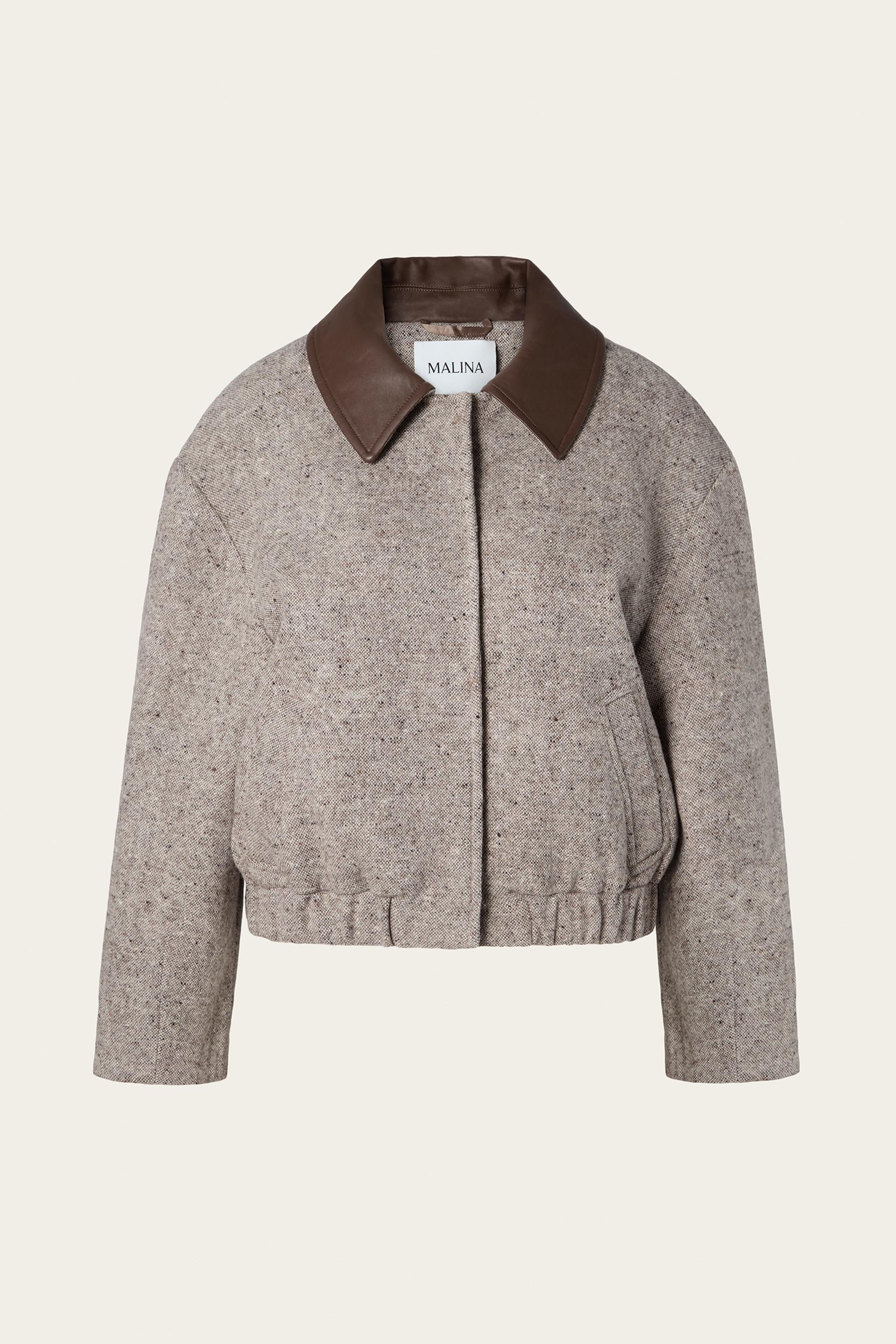 Francie jacket Taupe 1
