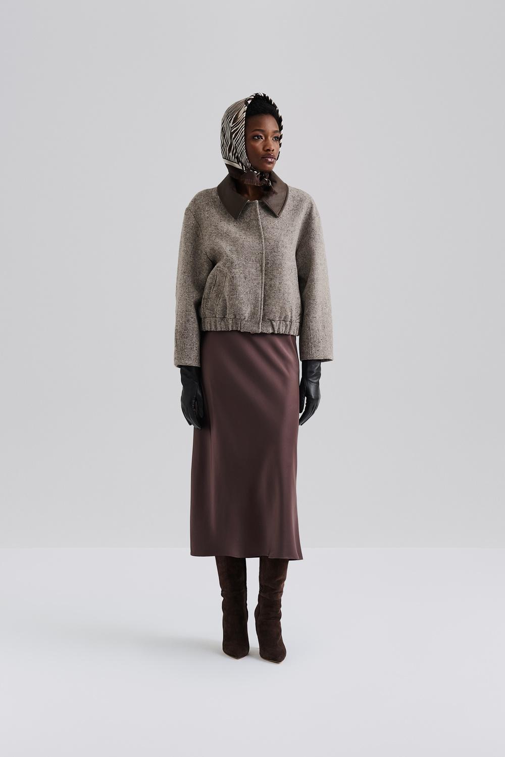 Francie jacket Taupe 2