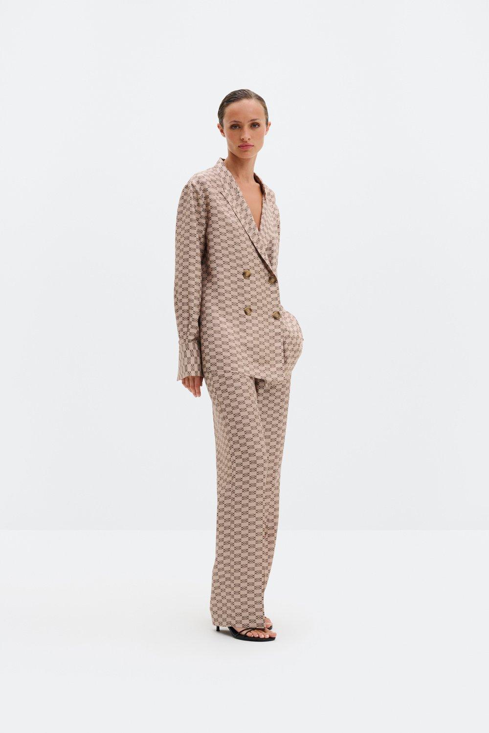 Monogram Pants Monogram Beige 2