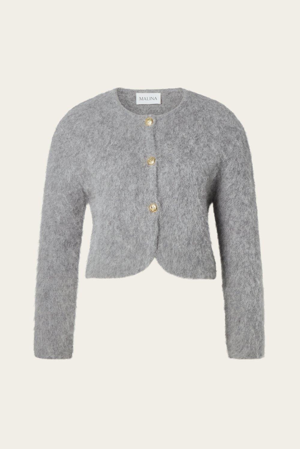 Aislinn cardigan Grey 1