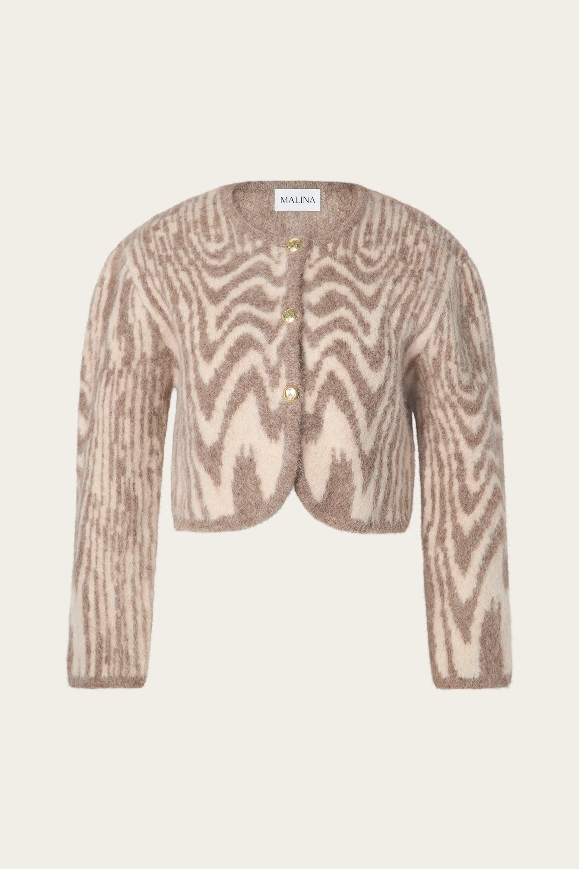 Aislinn cardigan Moire 1