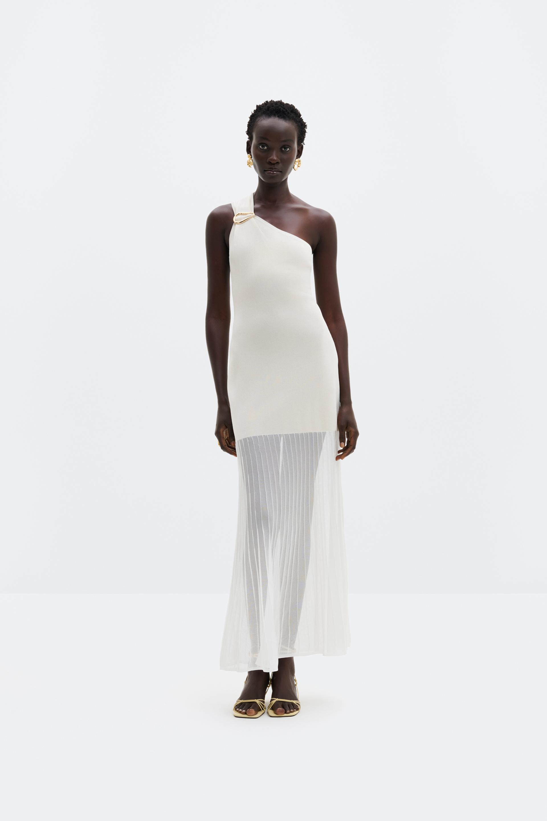 Solenza maxi dress Vanilla 2