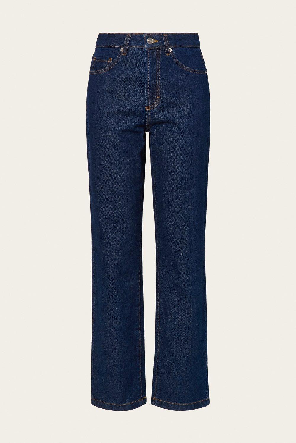 Classic Jeans Unwashed Dark Blue 1