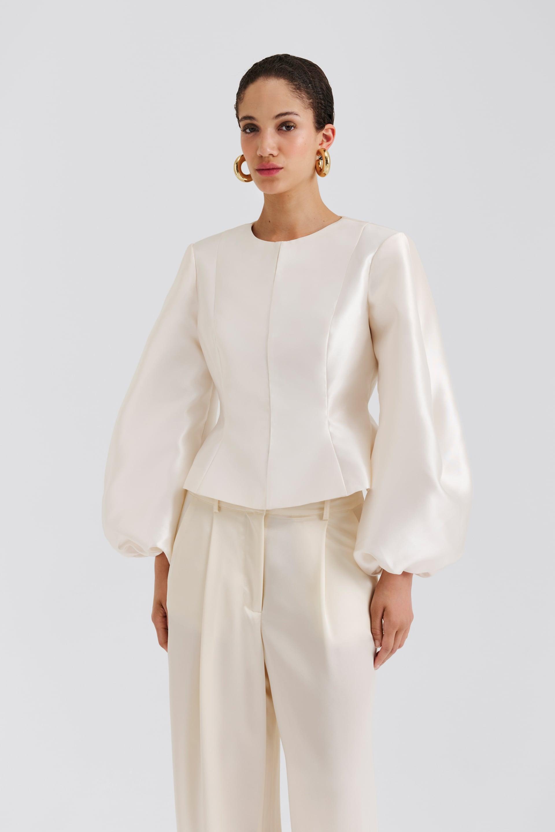 Vendela blouse Ivory 2