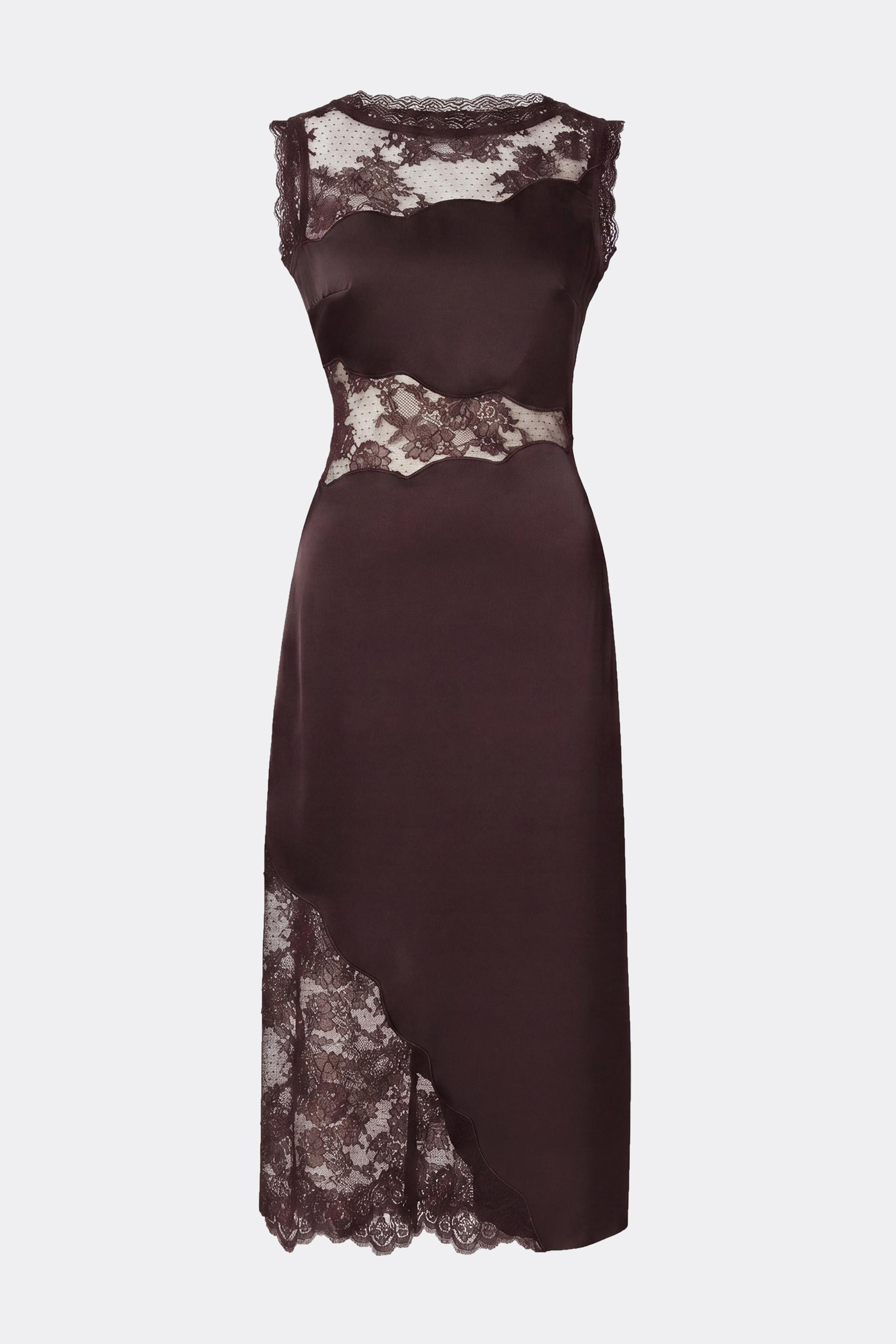 Desire midi dress Espresso (1)