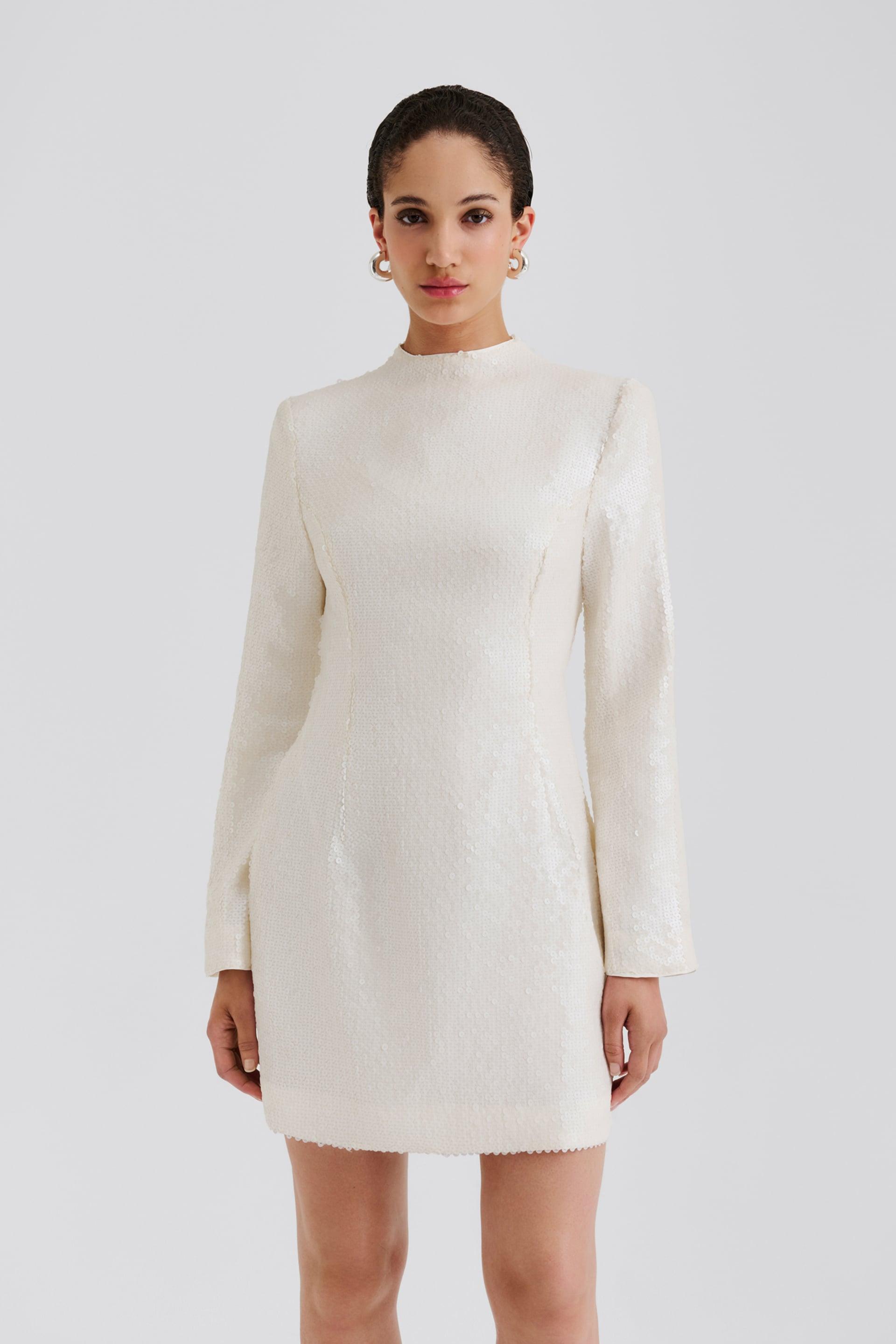 Margaux mini dress Vanilla (1)