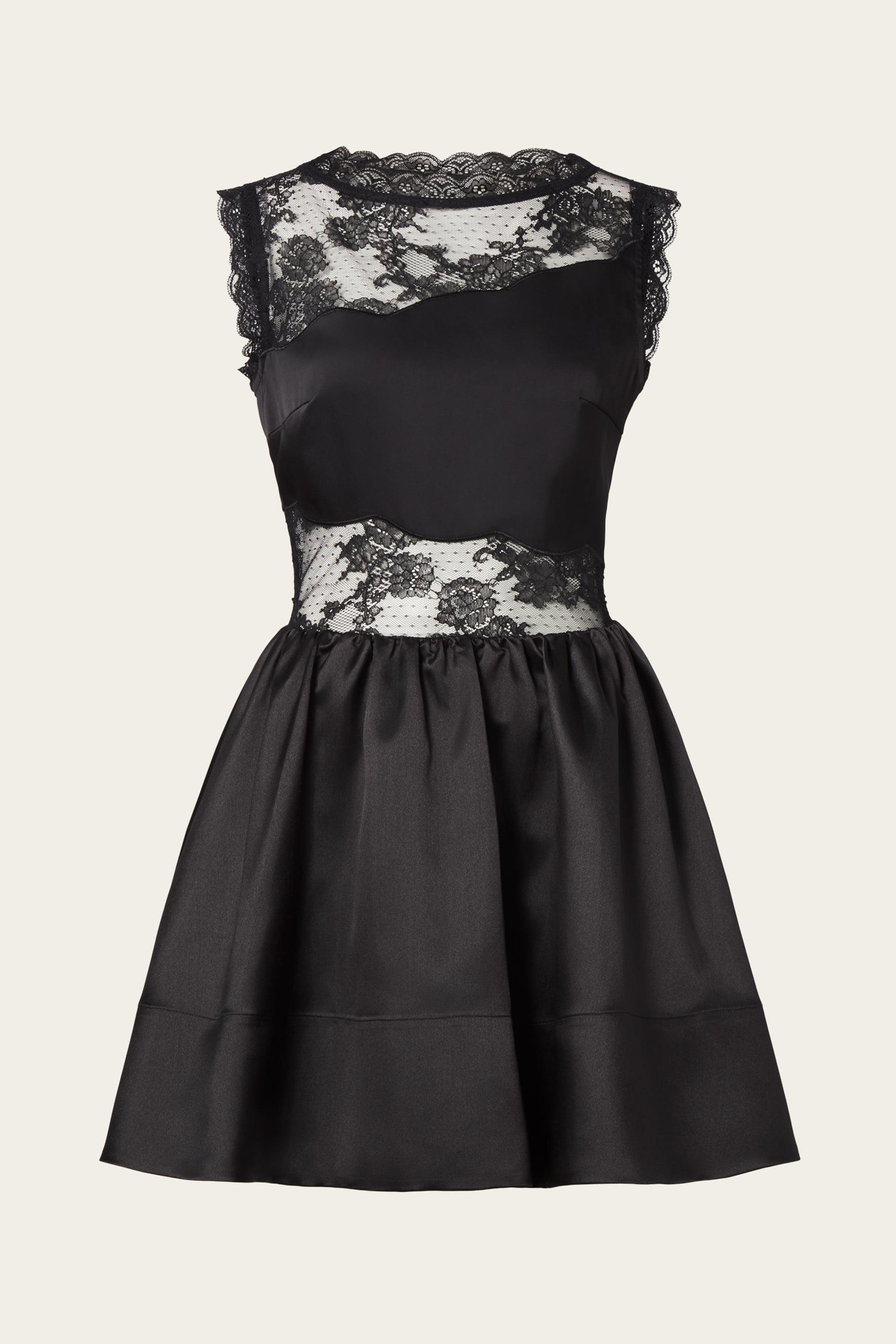 Rosy mini dress Black (1)