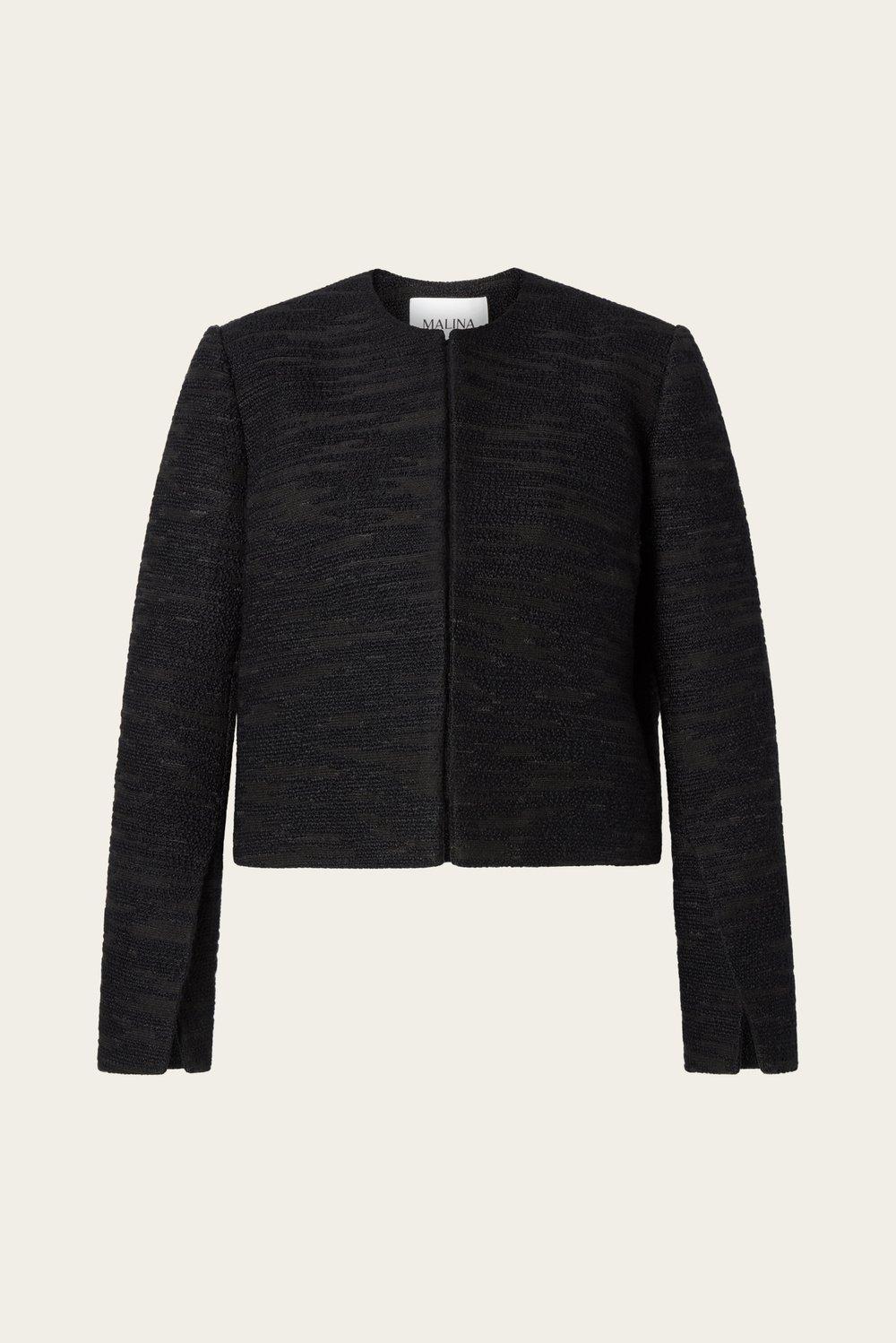 Ruthie boucle blazer Black 1