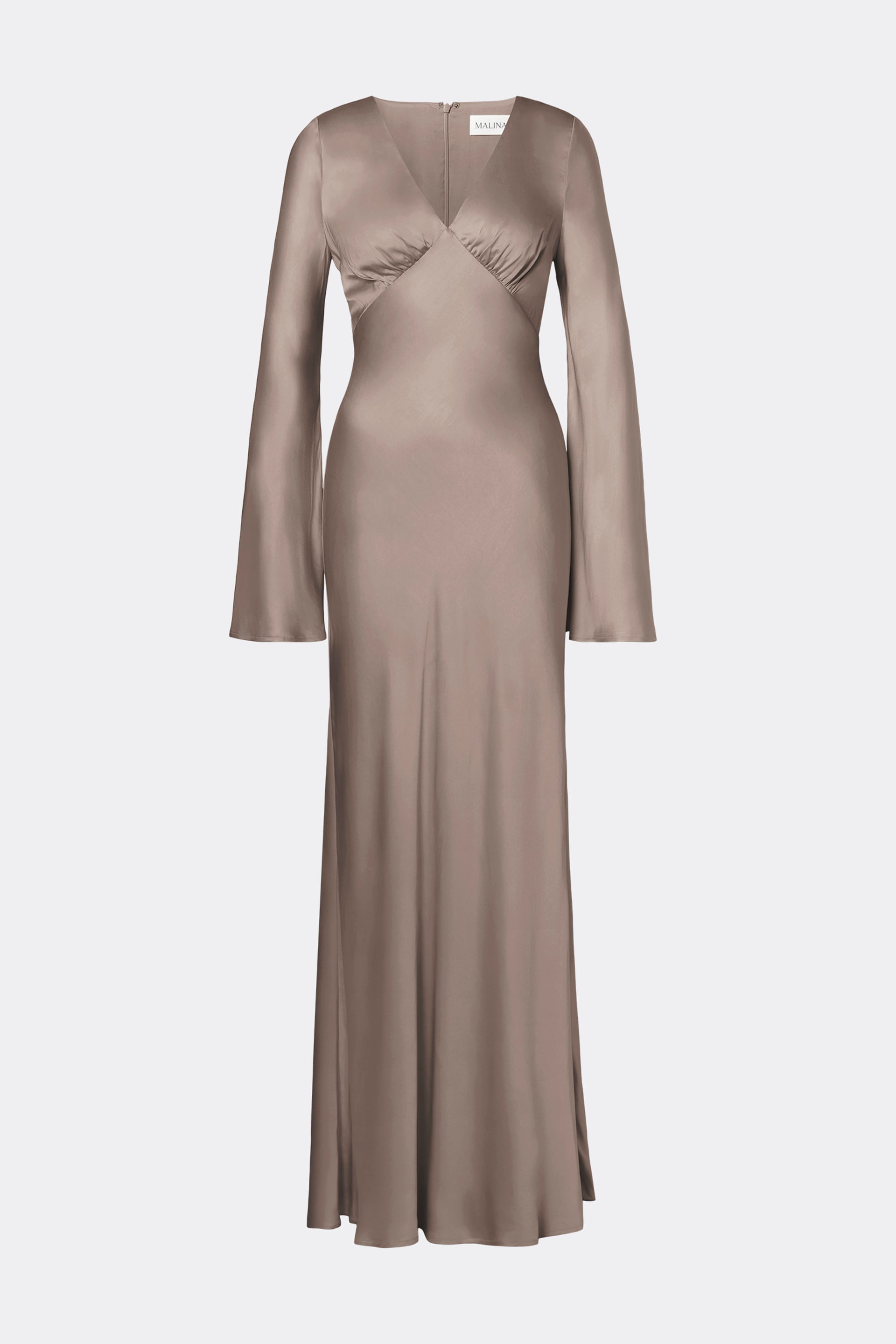 Carolina maxi dress Graphite (1)