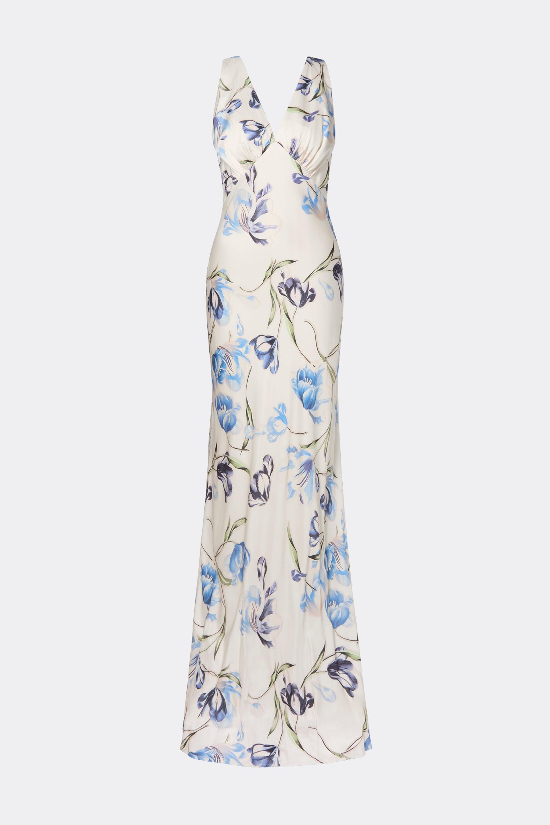 Thelma maxi dress Tulip Blue (1)