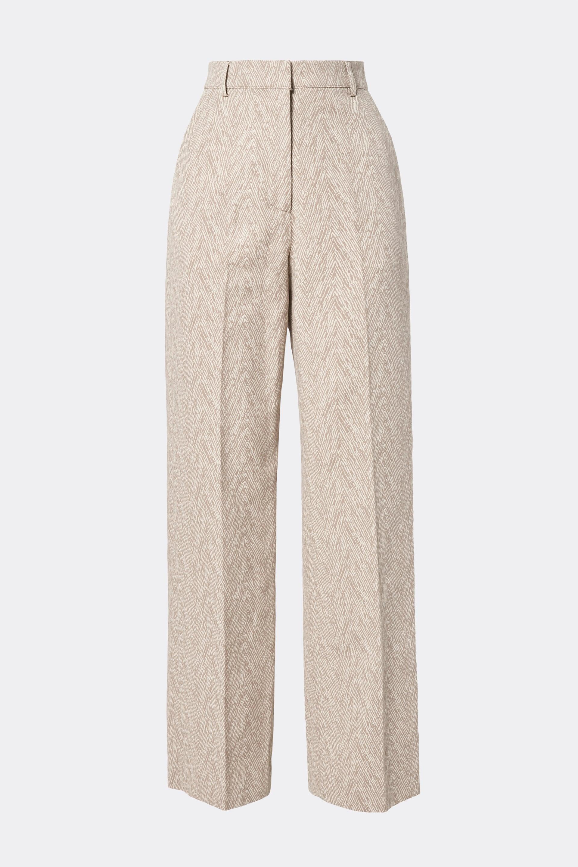 Nour pants Fishbone Taupe 1