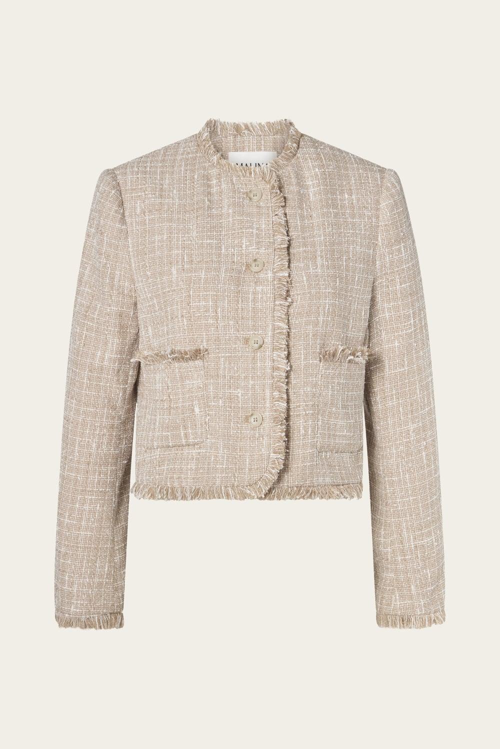 Fia boucle jacket Boucle Beige 1