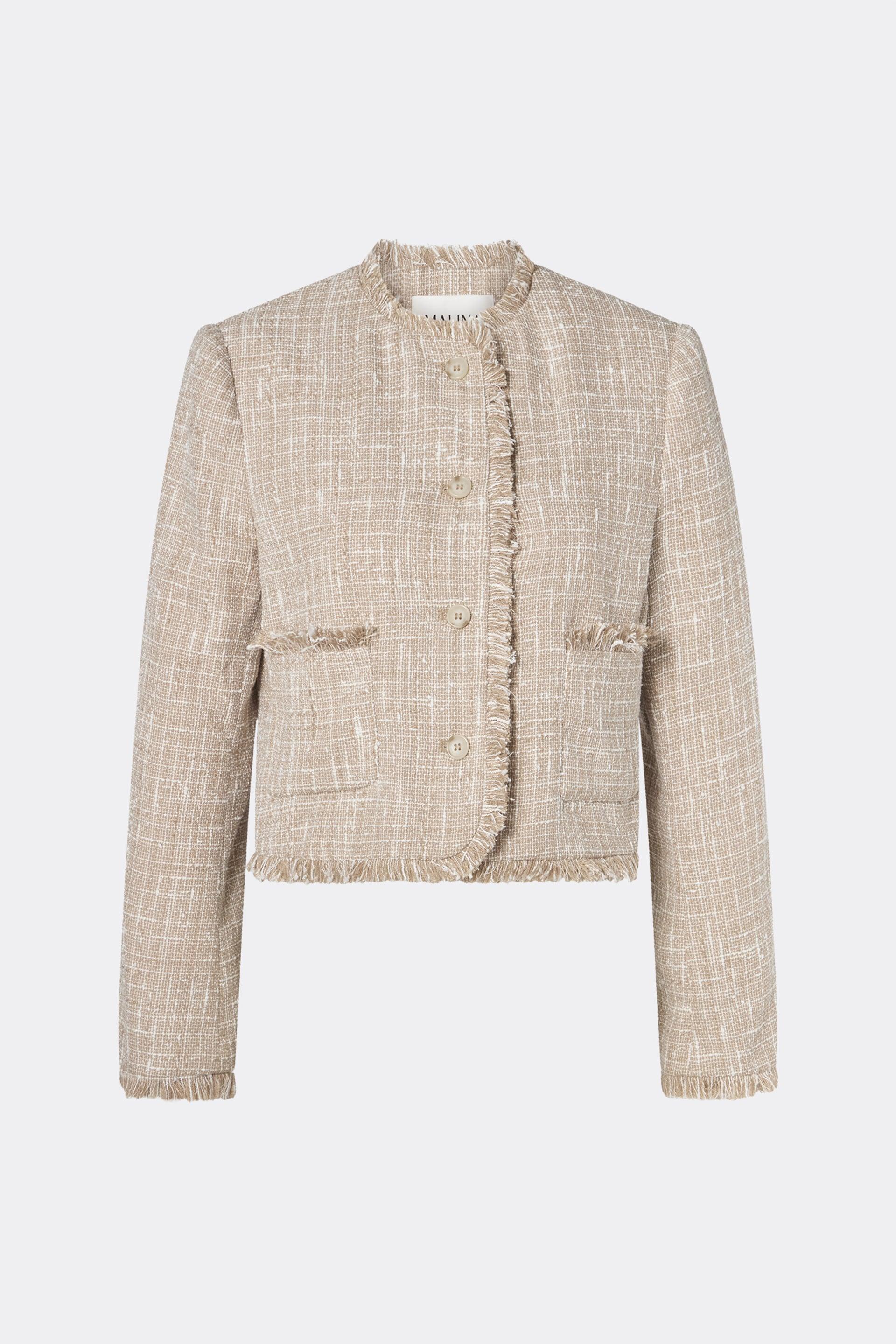 Fia boucle jacket Boucle Beige 1