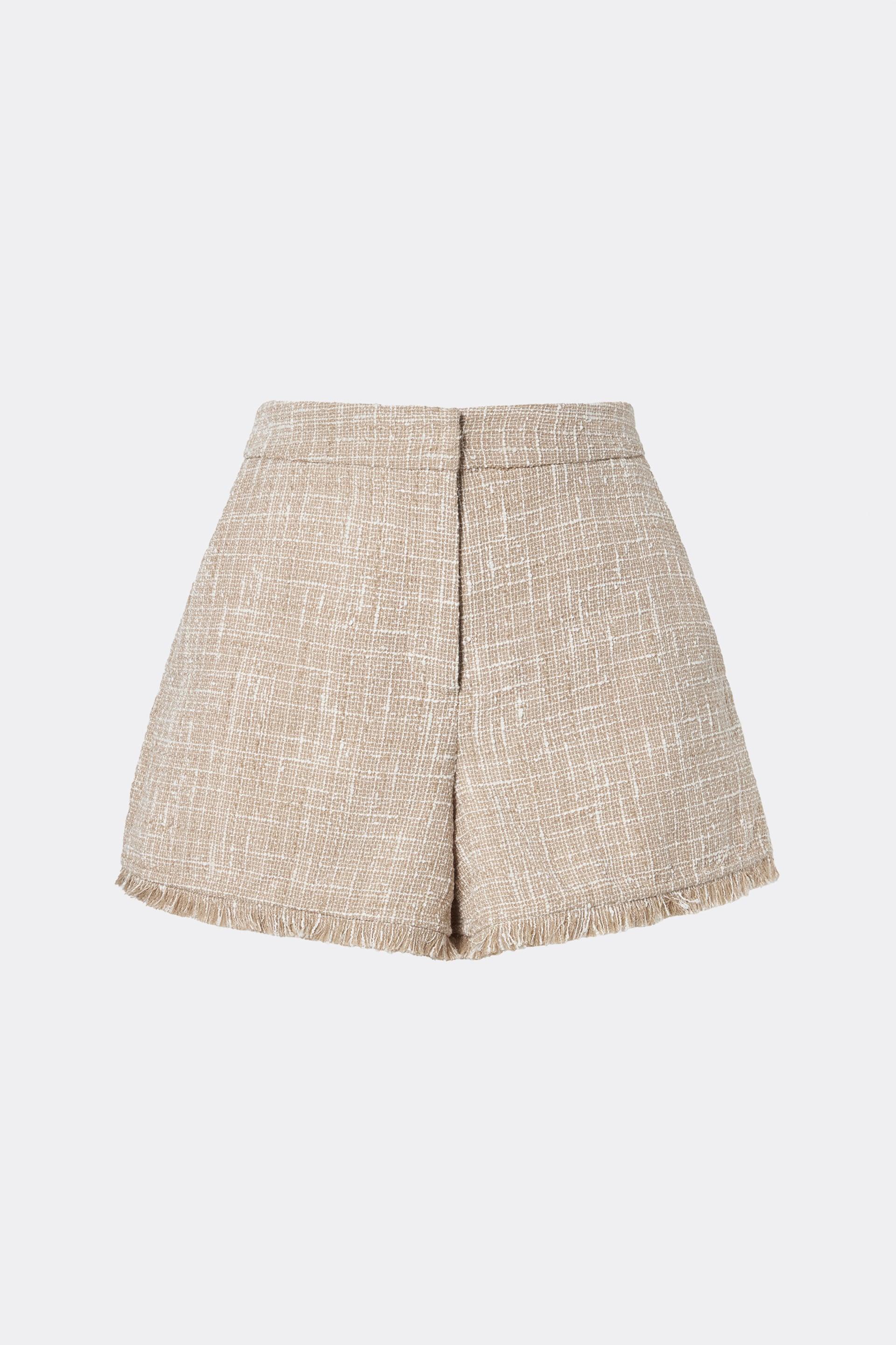 Jovie boucle shorts Boucle Beige 1
