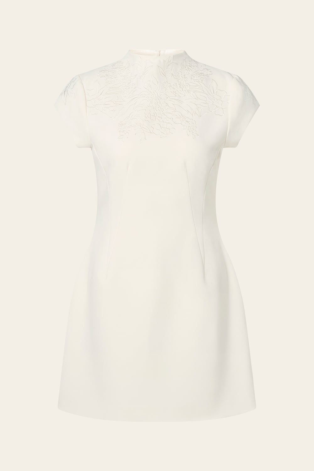 Bethanny mini dress Vanilla 1