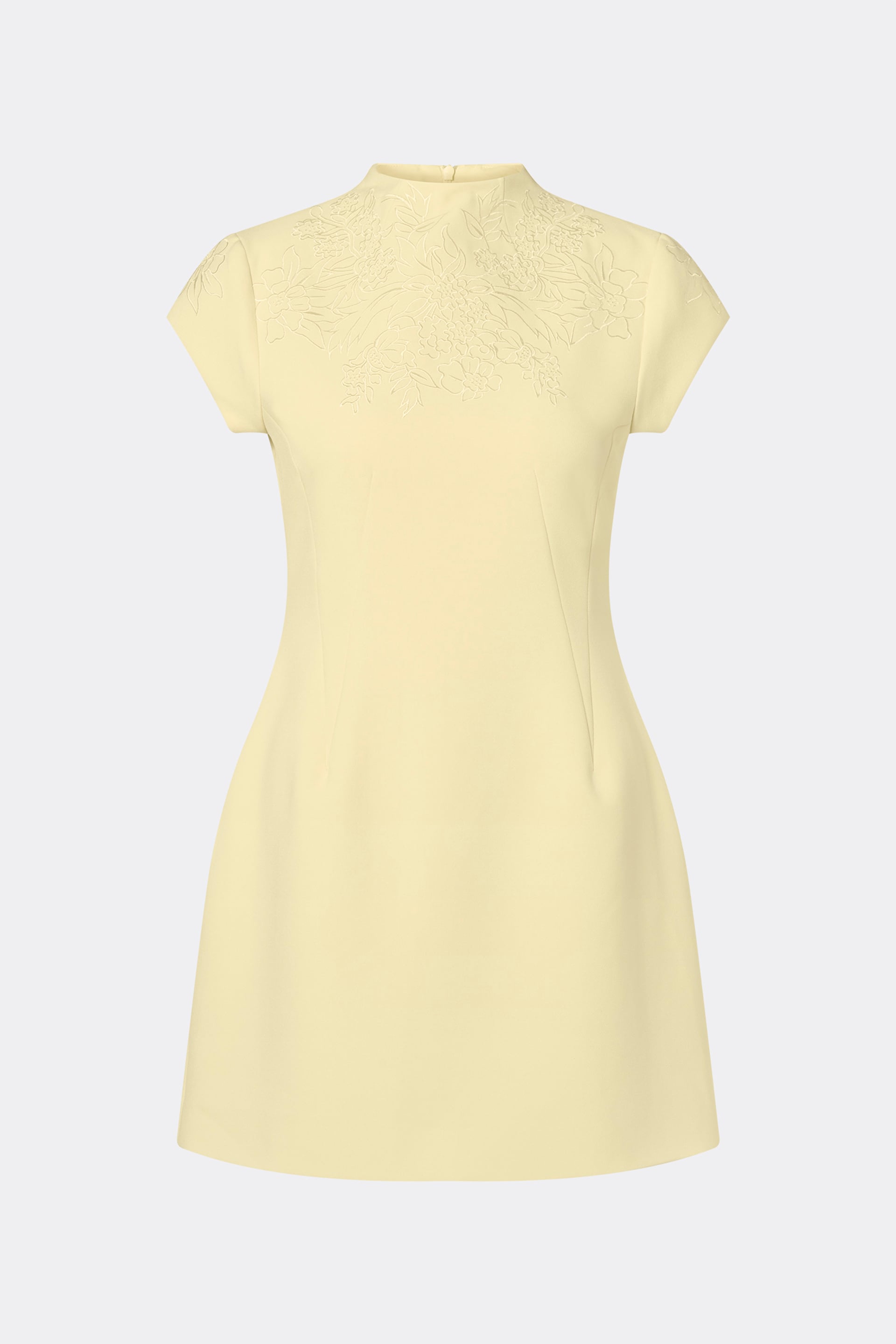 Bethanny mini dress Light Lemon (1)