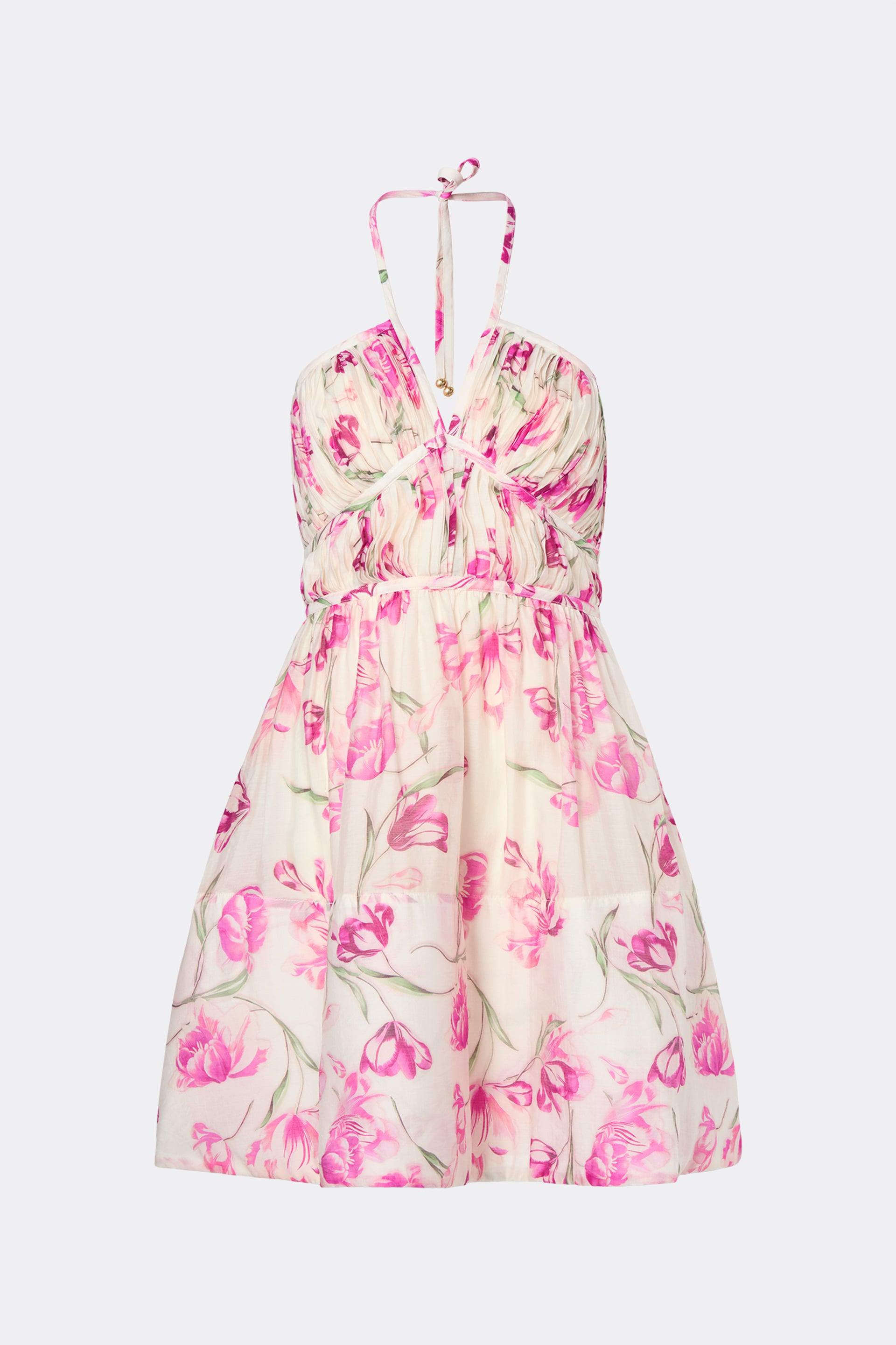 Fiorella mini dress Tulip Pink (1)