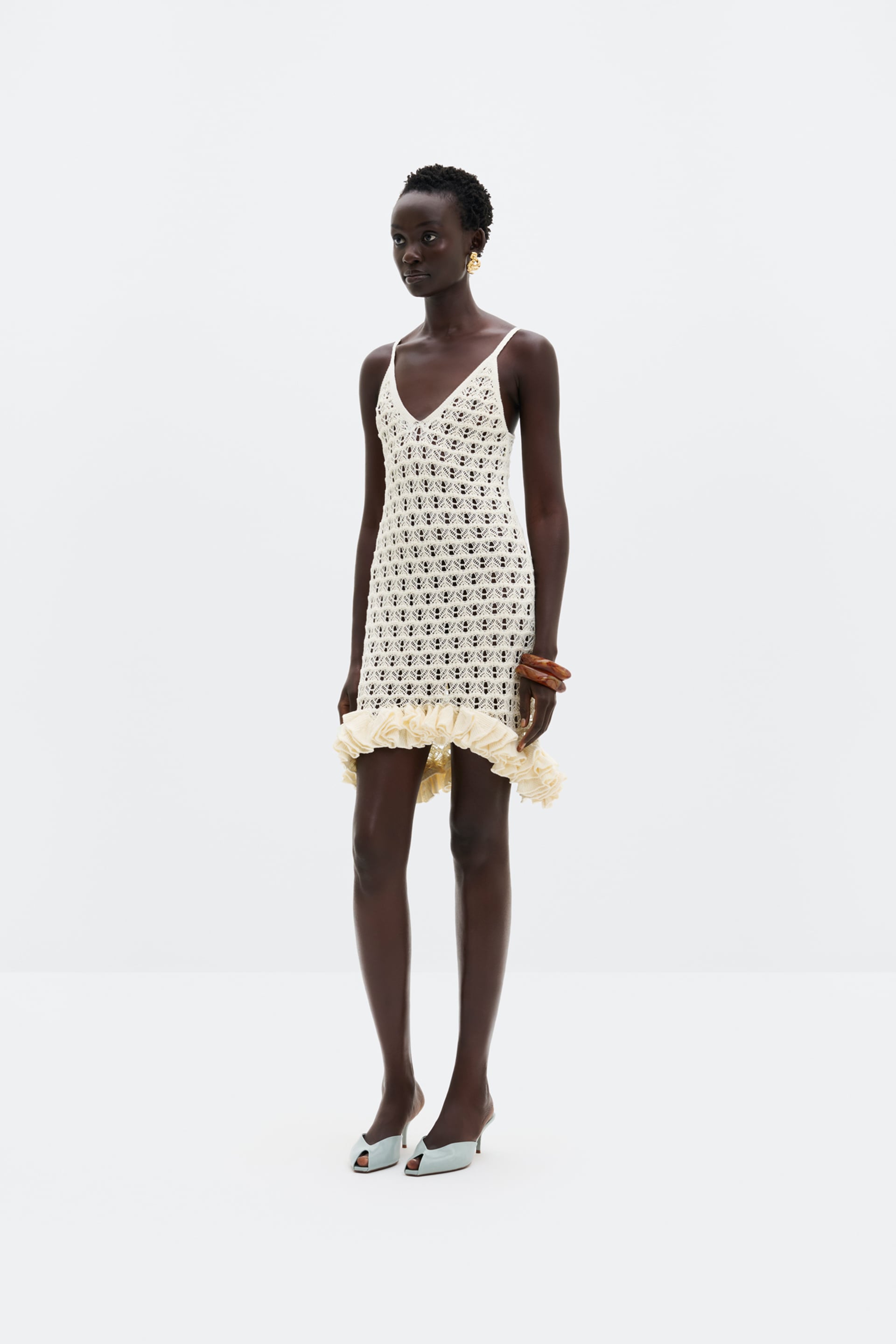 Nelle mini dress Vanilla 2