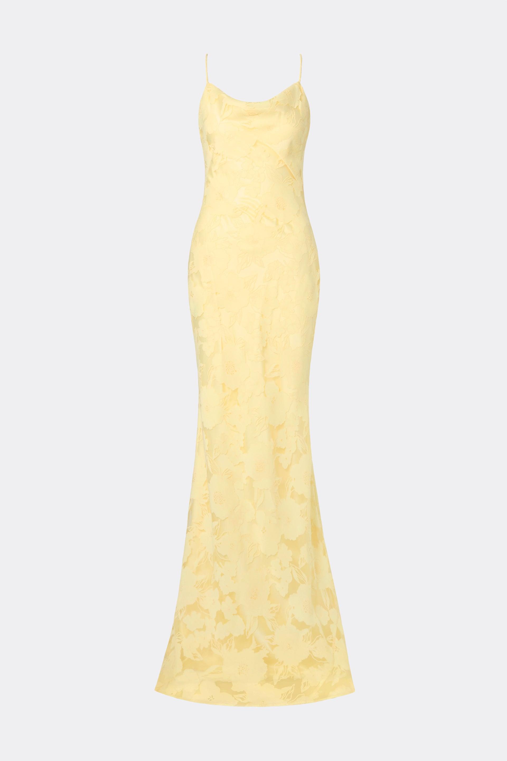 Sorelle maxi dress Light Lemon (1)