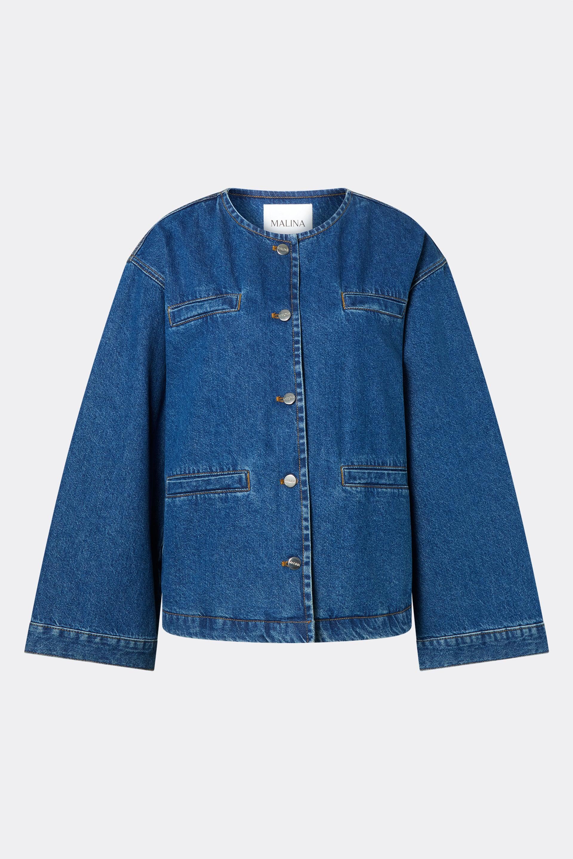 Malla denim jacket Dark Blue Wash  1