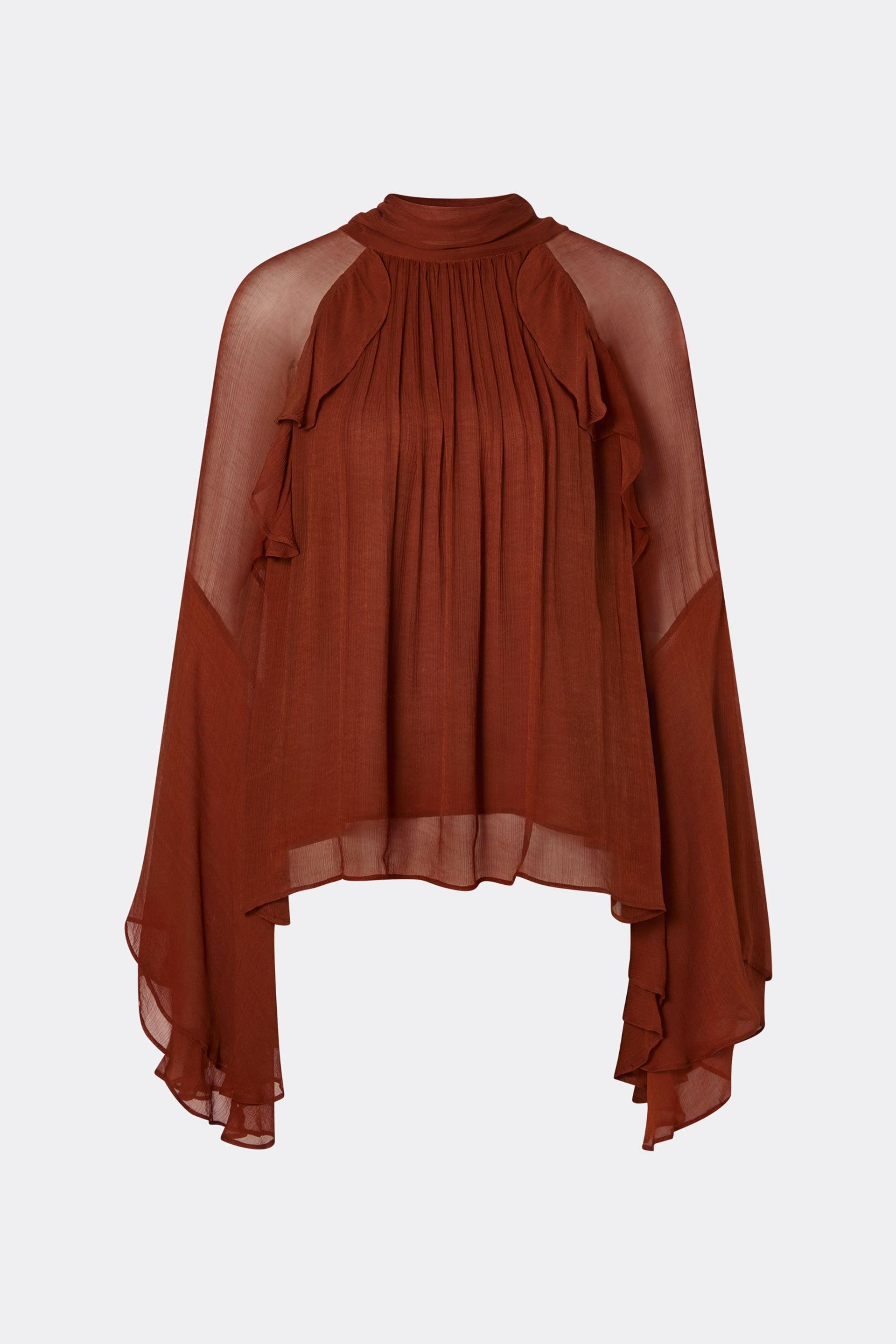 Therese blouse Rust 1
