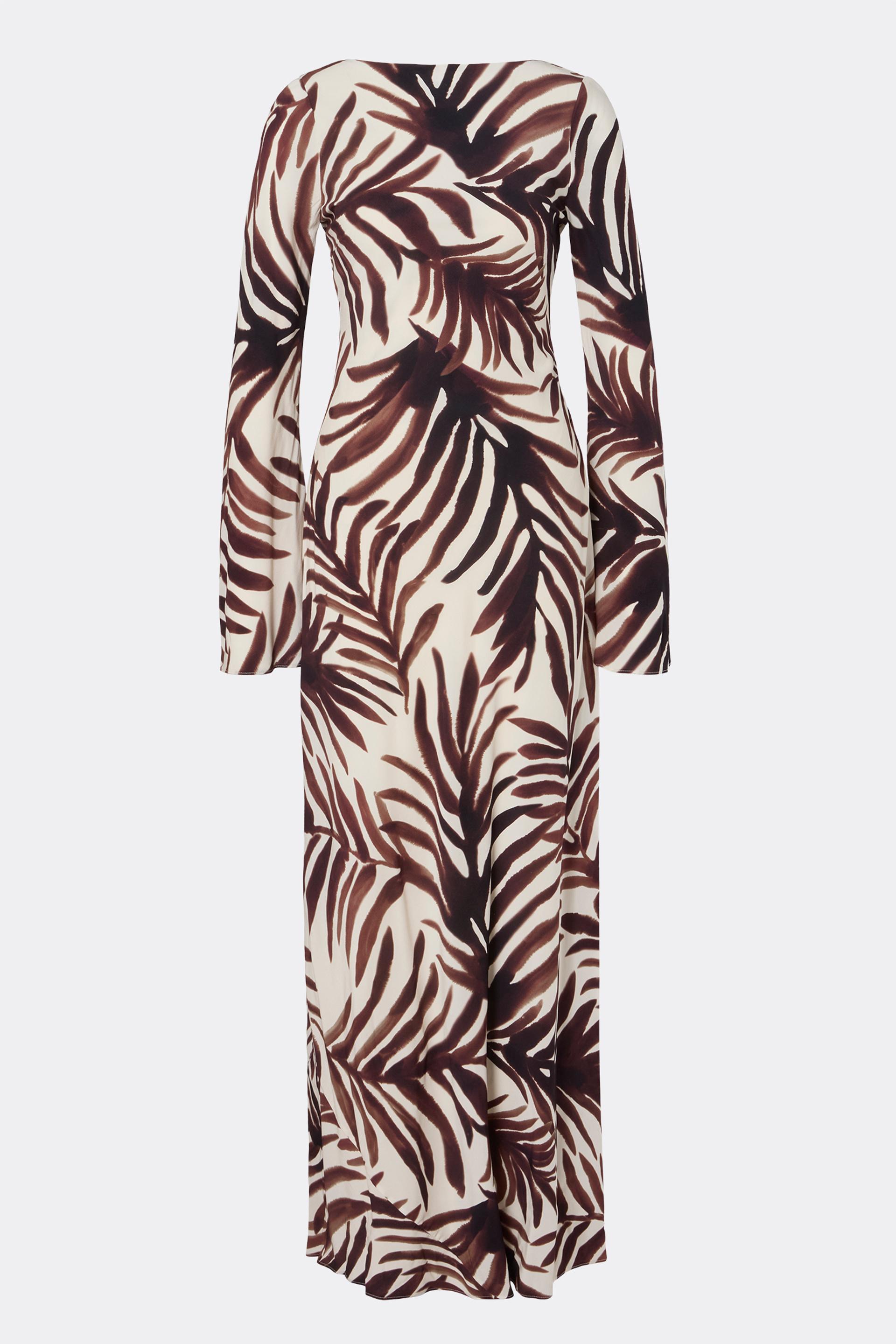 Jennelie maxi dress Burnt Leaf (1)