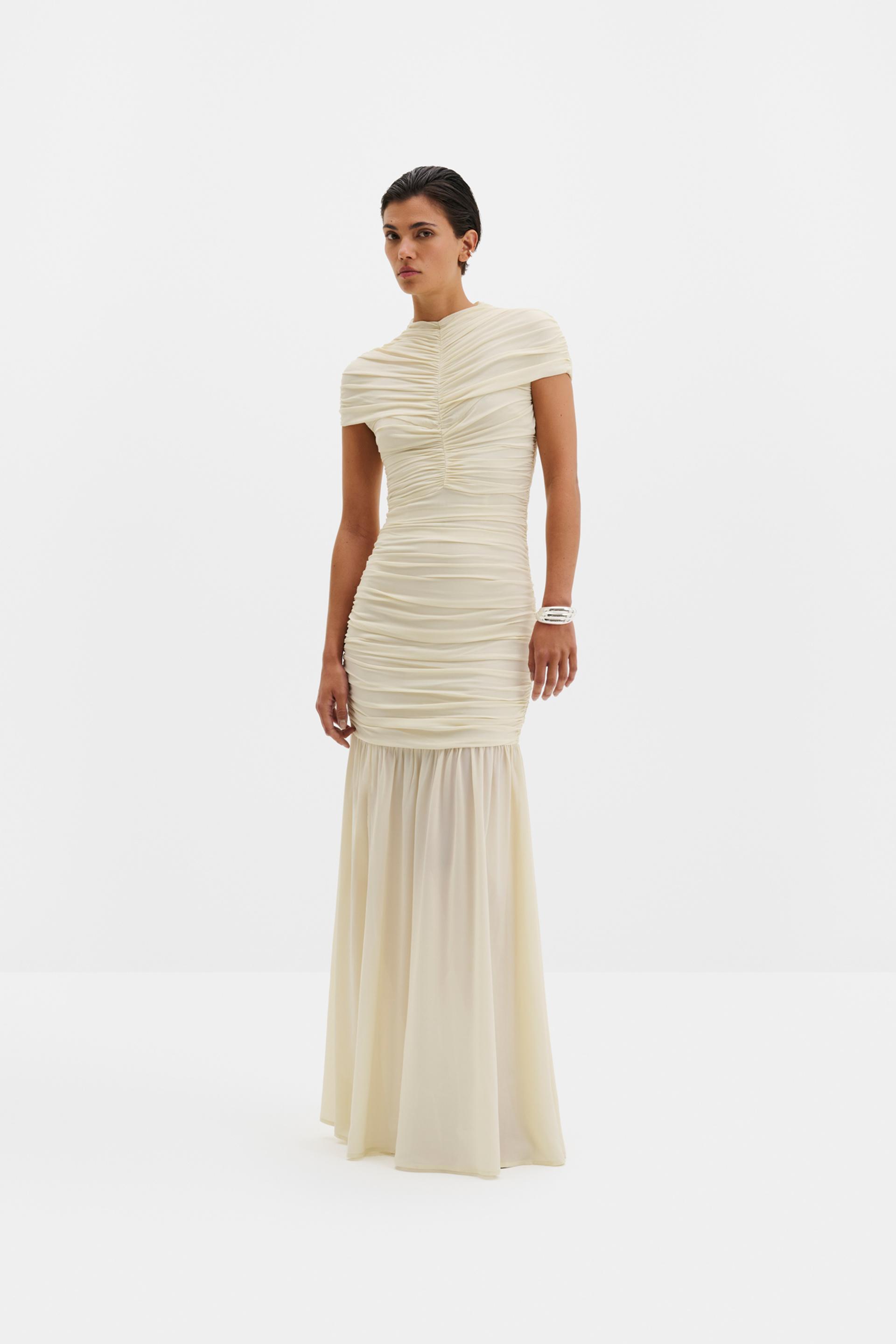 Loana maxi dress Pearl (1)