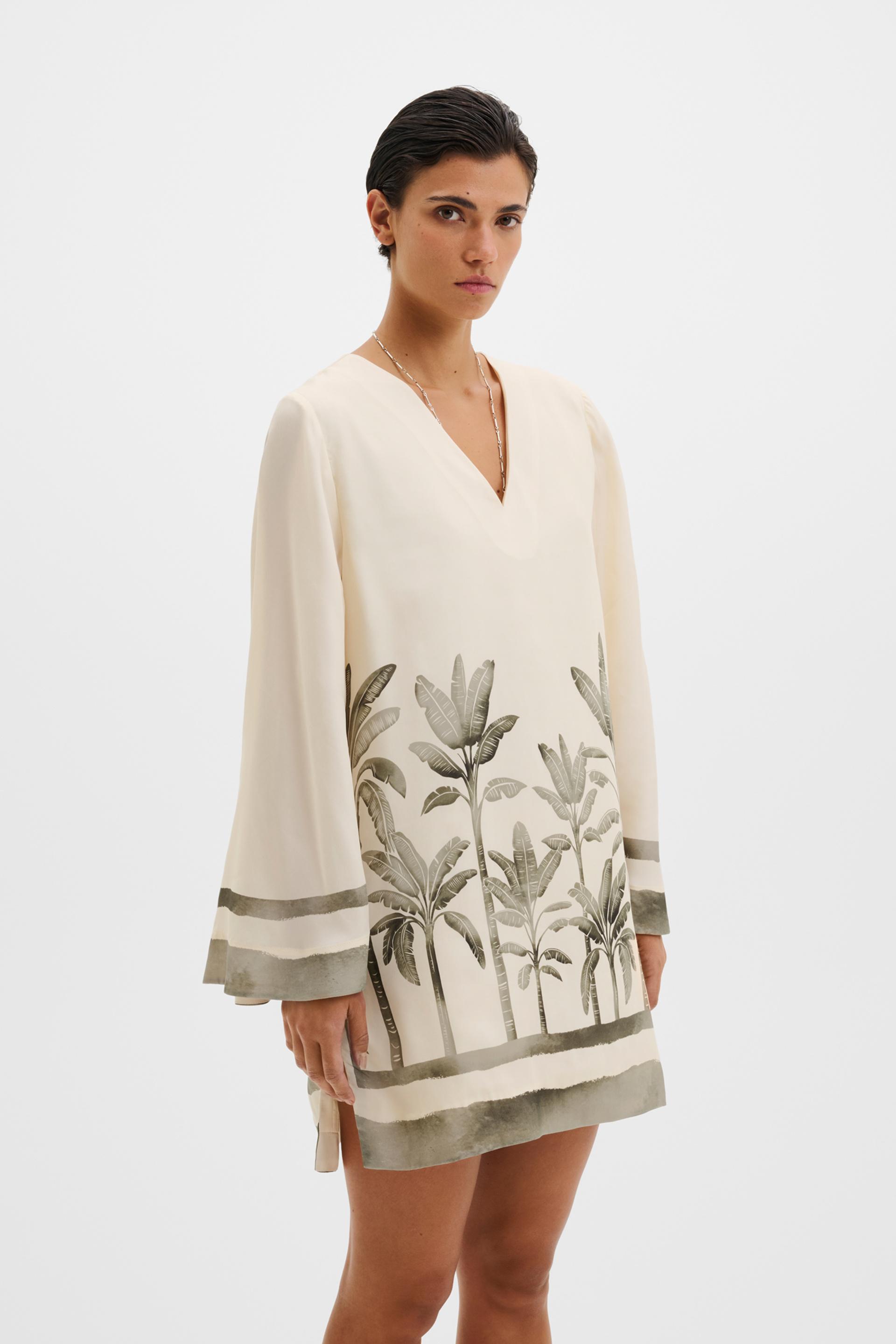 Leonella mini dress Palm (1)