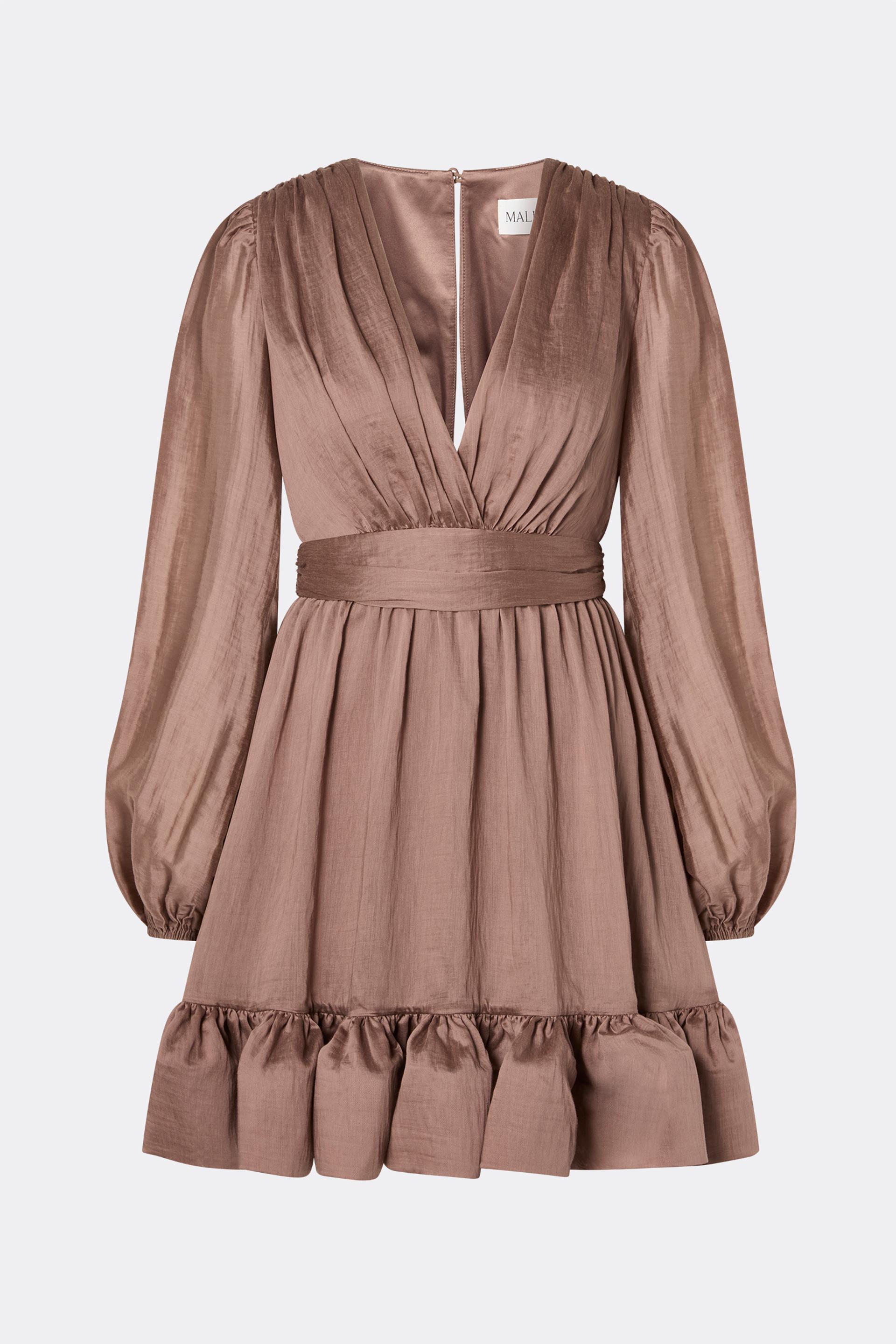 Jadie mini dress Taupe (1)