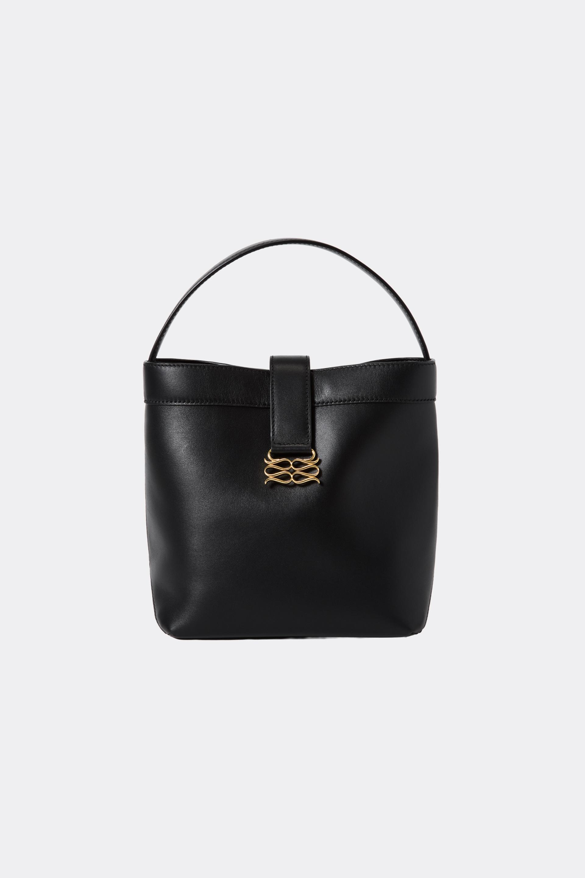 Monogram bucket bag Black (1)