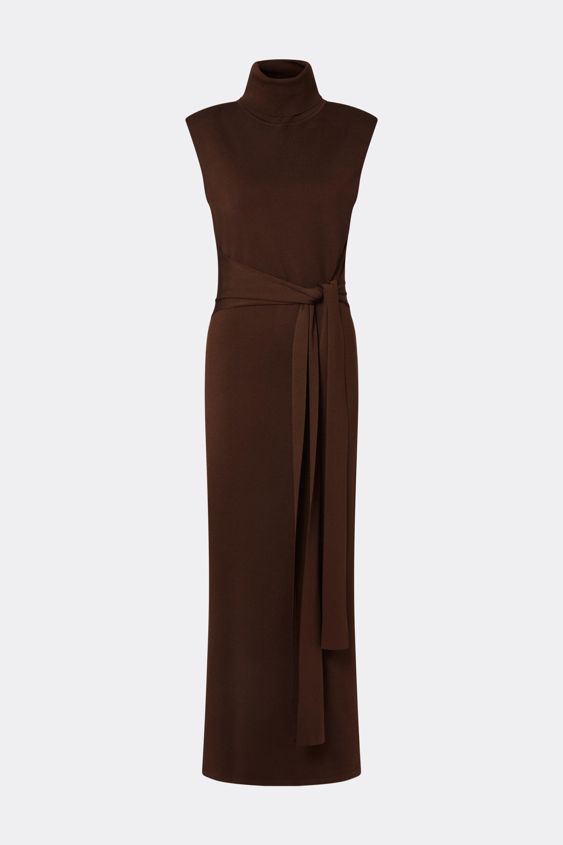 Minna maxi dress Dark Brown (1)