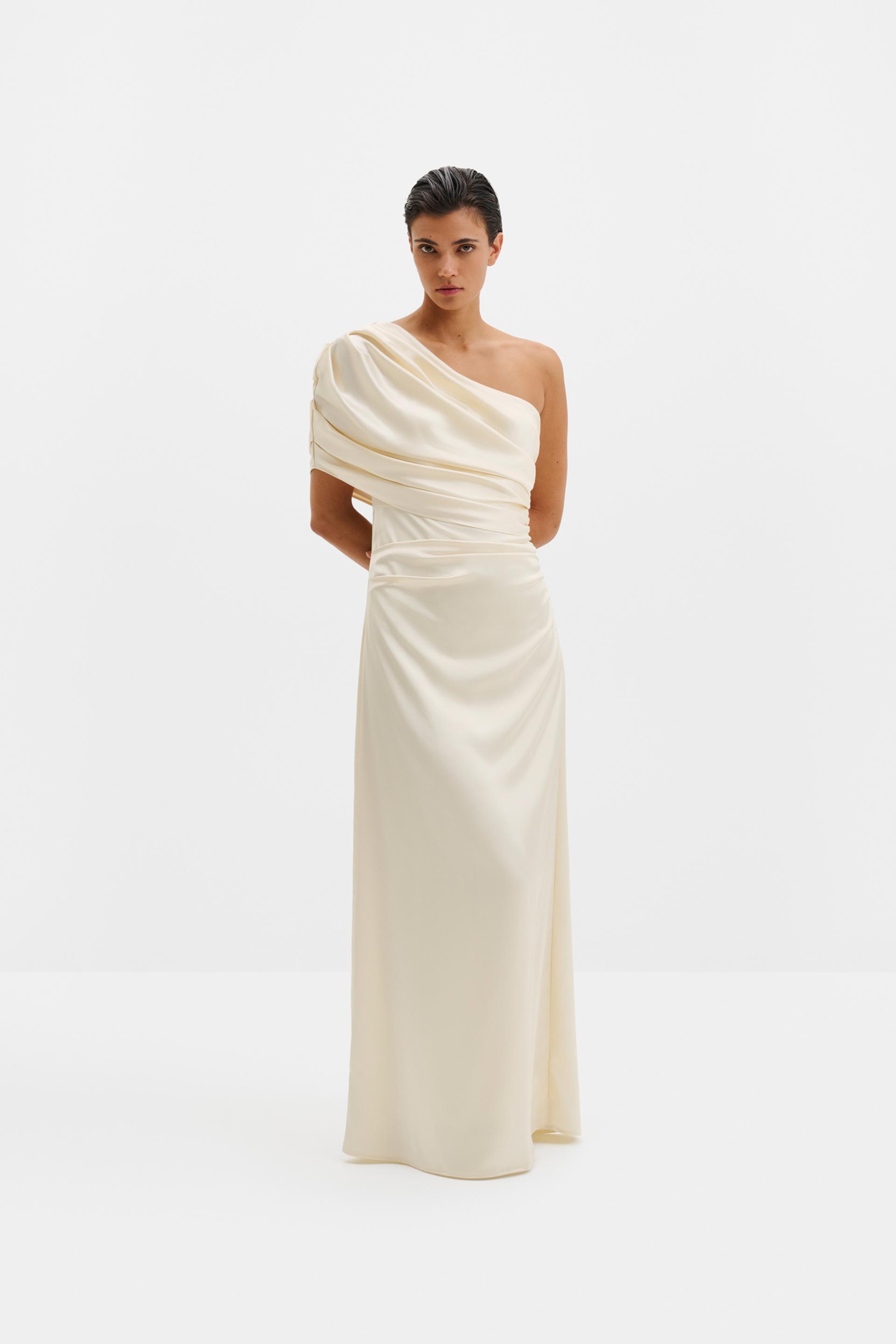 Cassia maxi dress Vanilla (1)