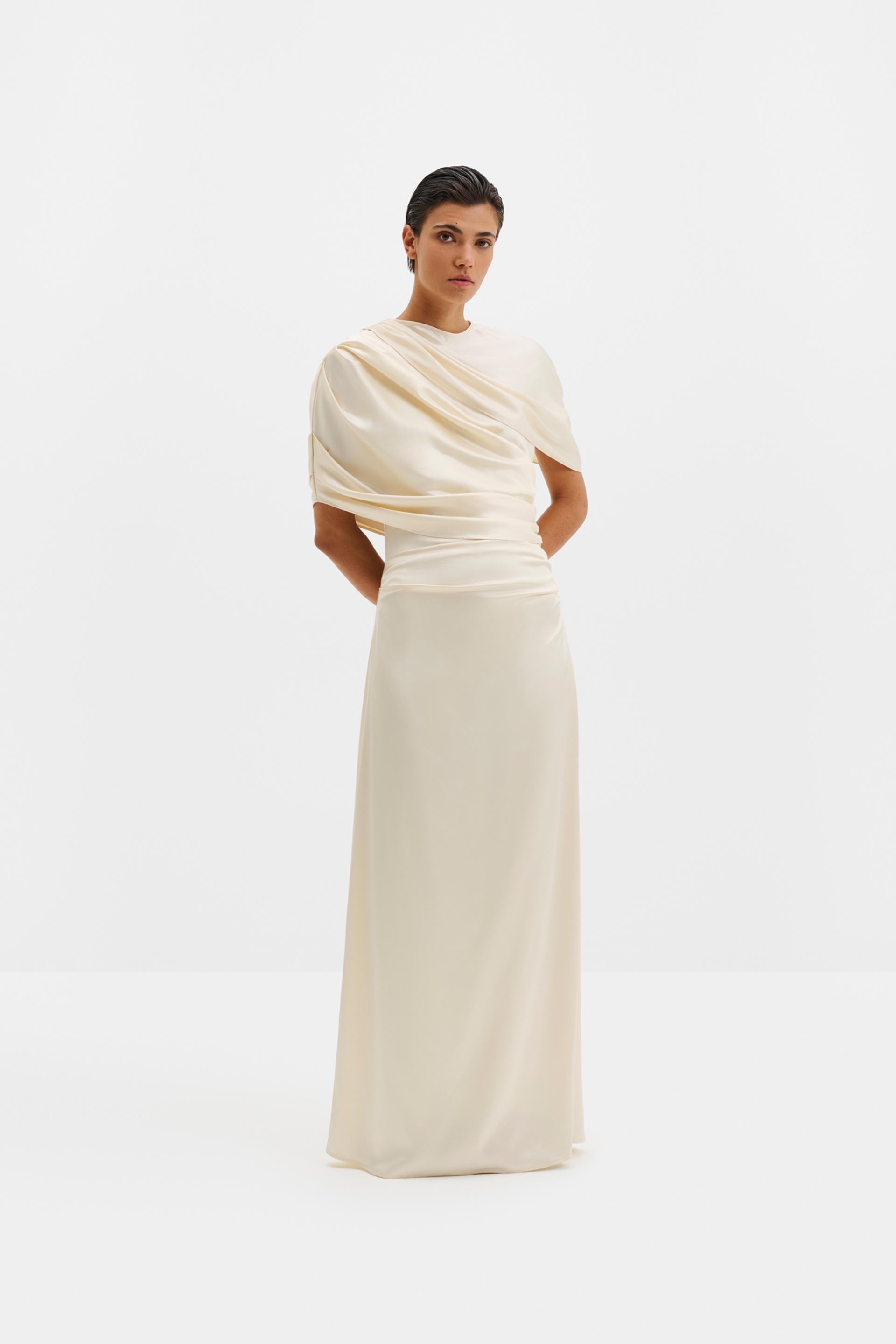 Cassia maxi dress Vanilla (1)