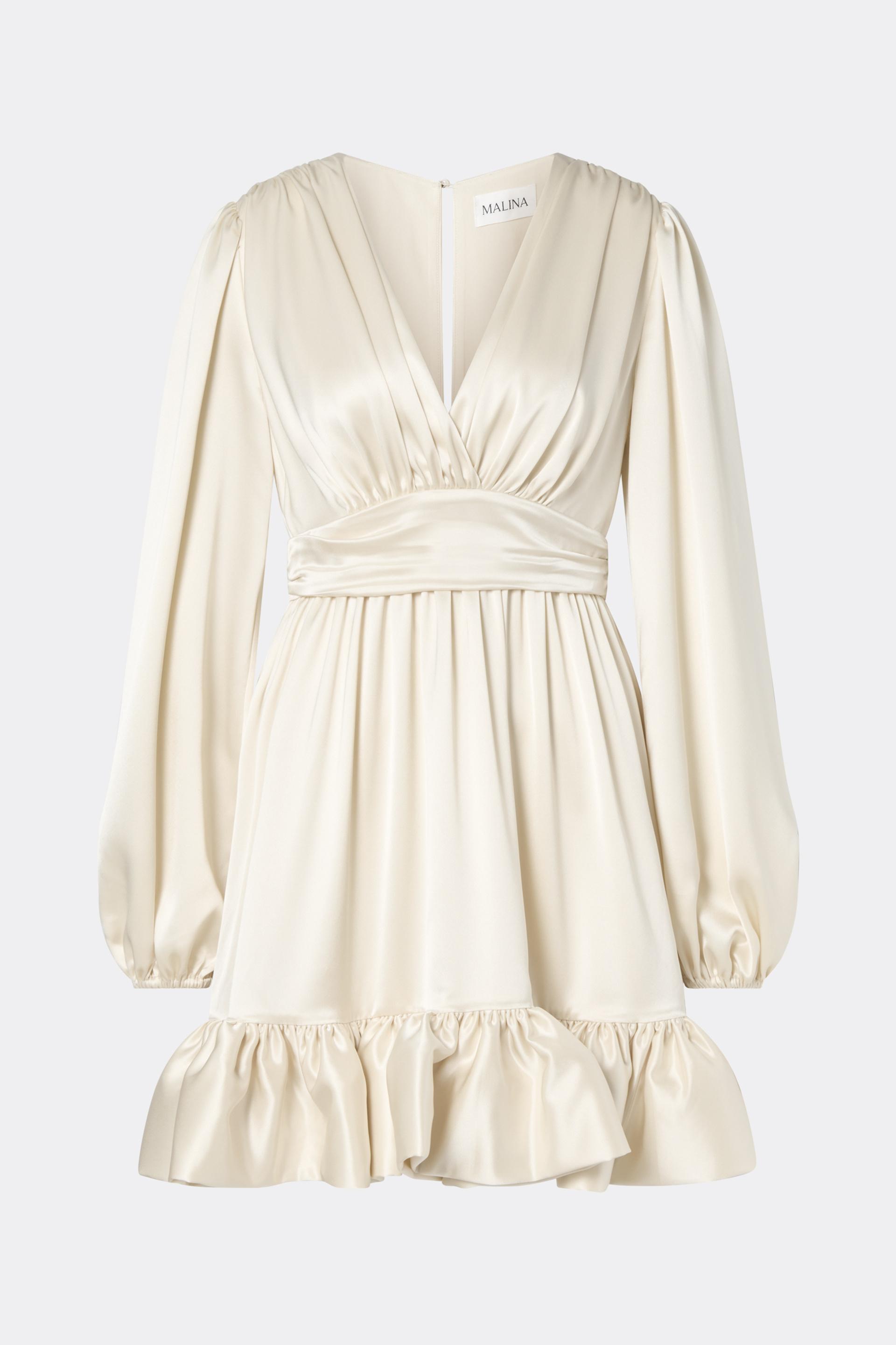 Jadie mini dress Cream (1)