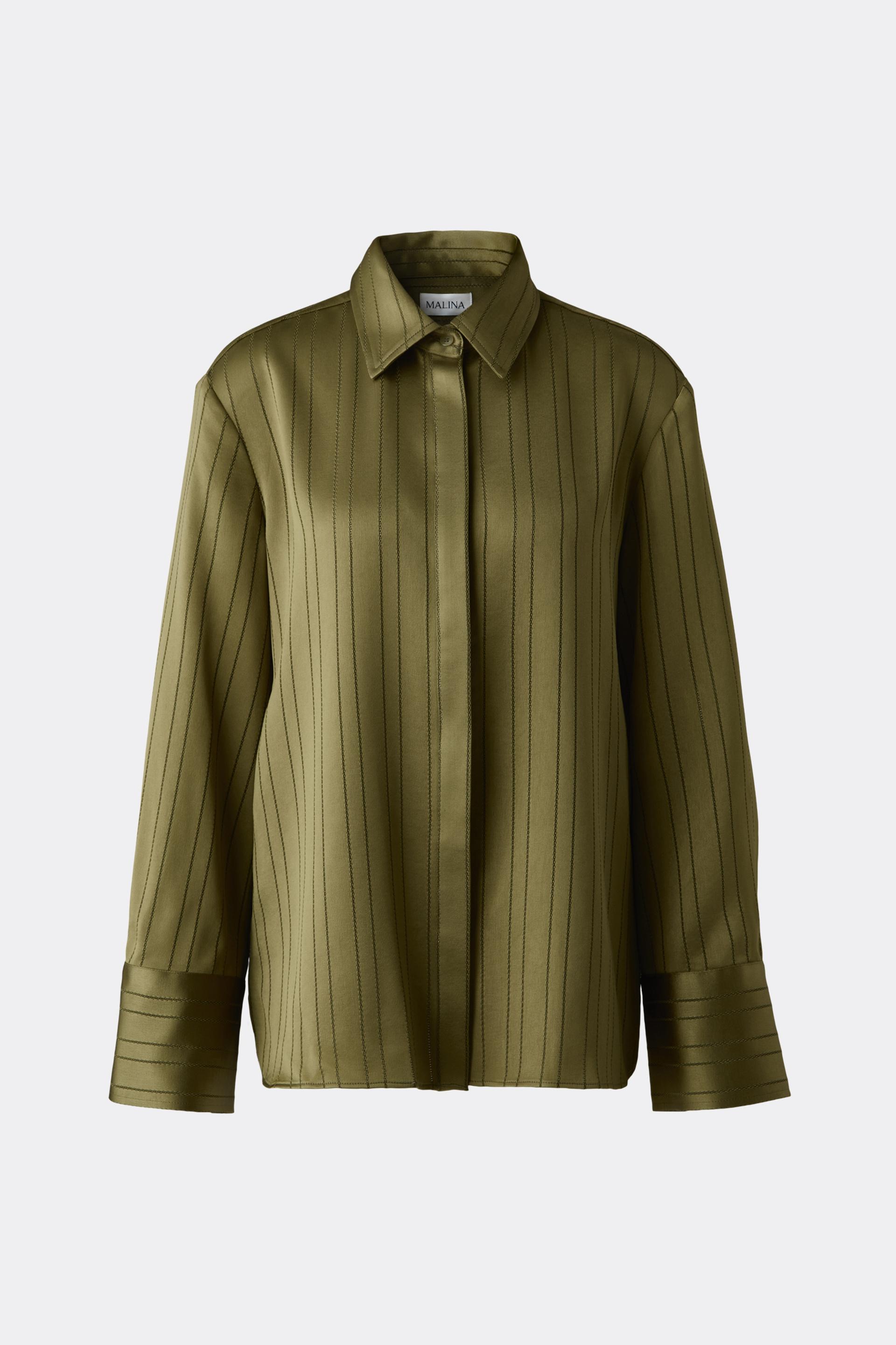 Emaline shirt Moss Green (1)
