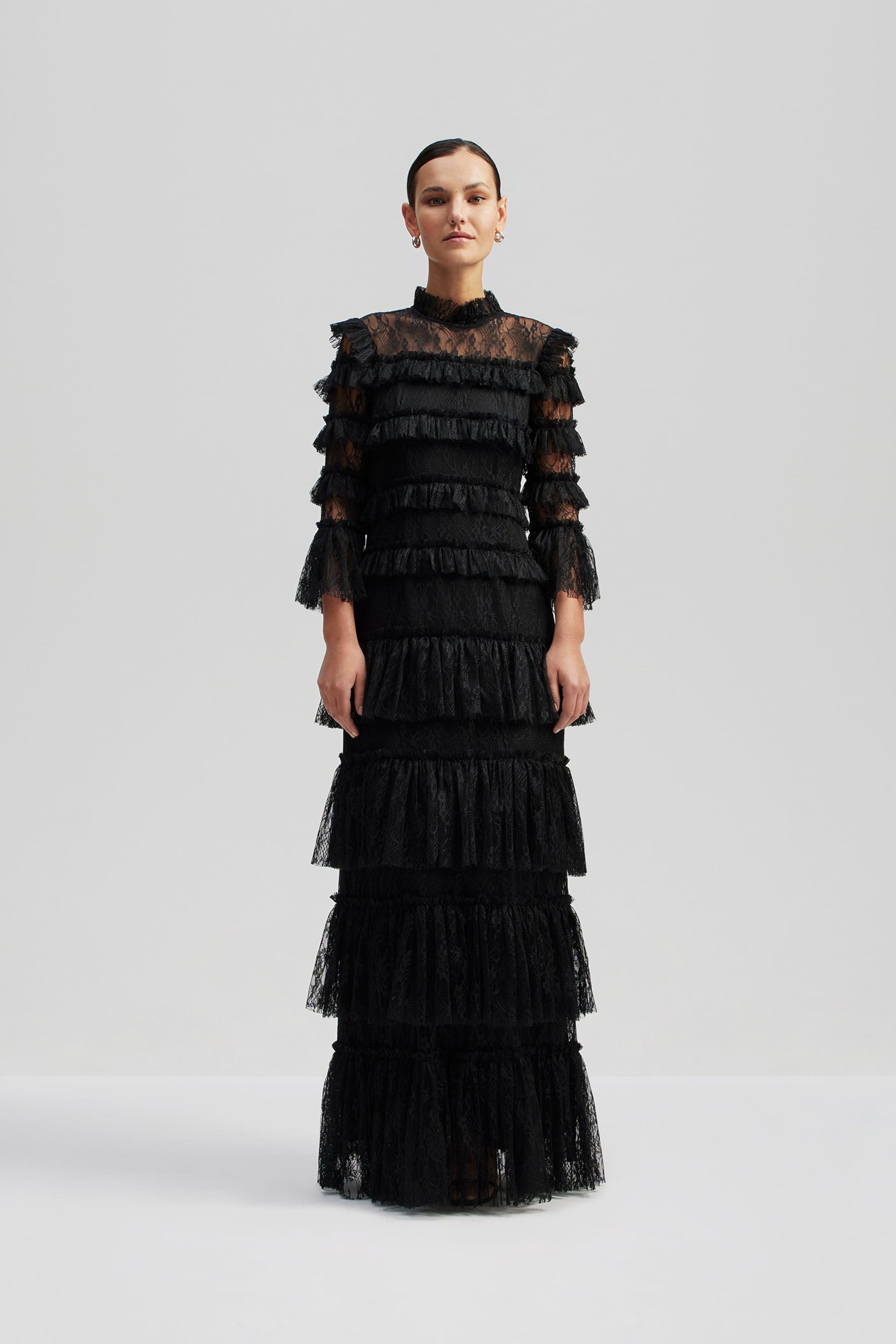 Carmine maxi dress Black 2