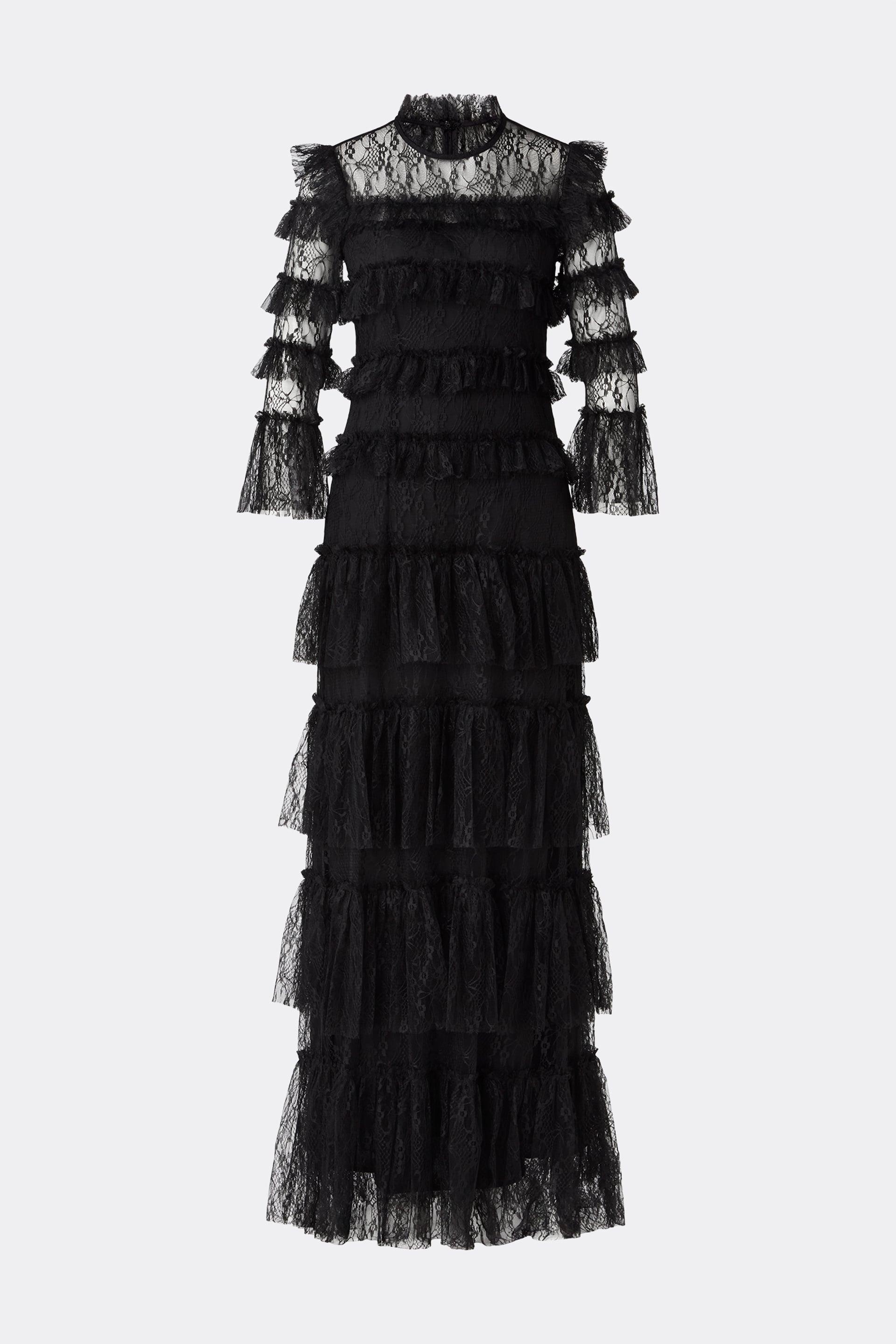 Carmine maxi dress Black 1