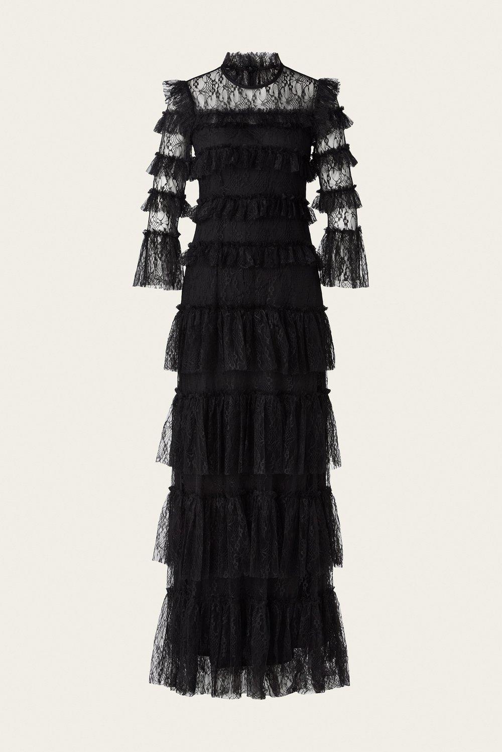 Carmine maxi dress Black 1