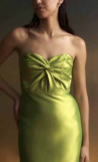 haley maxi dress green Hailey Lace Trim Maxi Dress in Olive