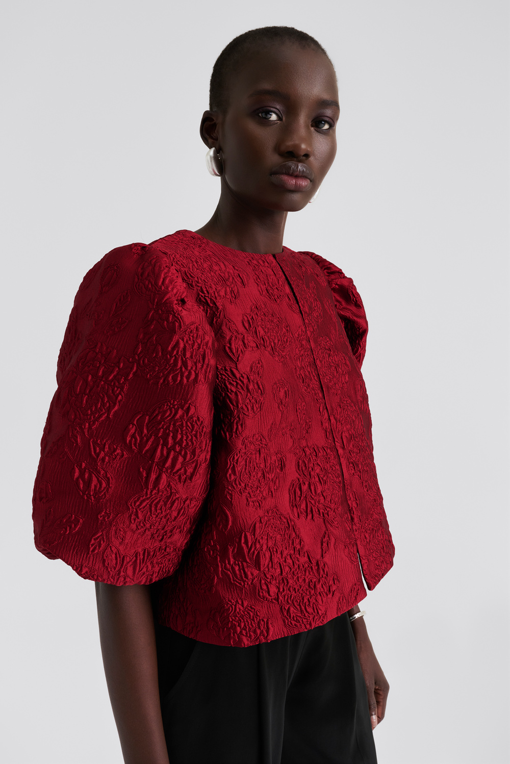 Leni top - Black - TOPS & BLOUSES | Malina | Occasion designer