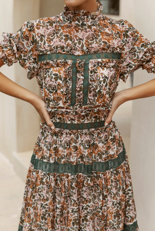 cocktail dress green color