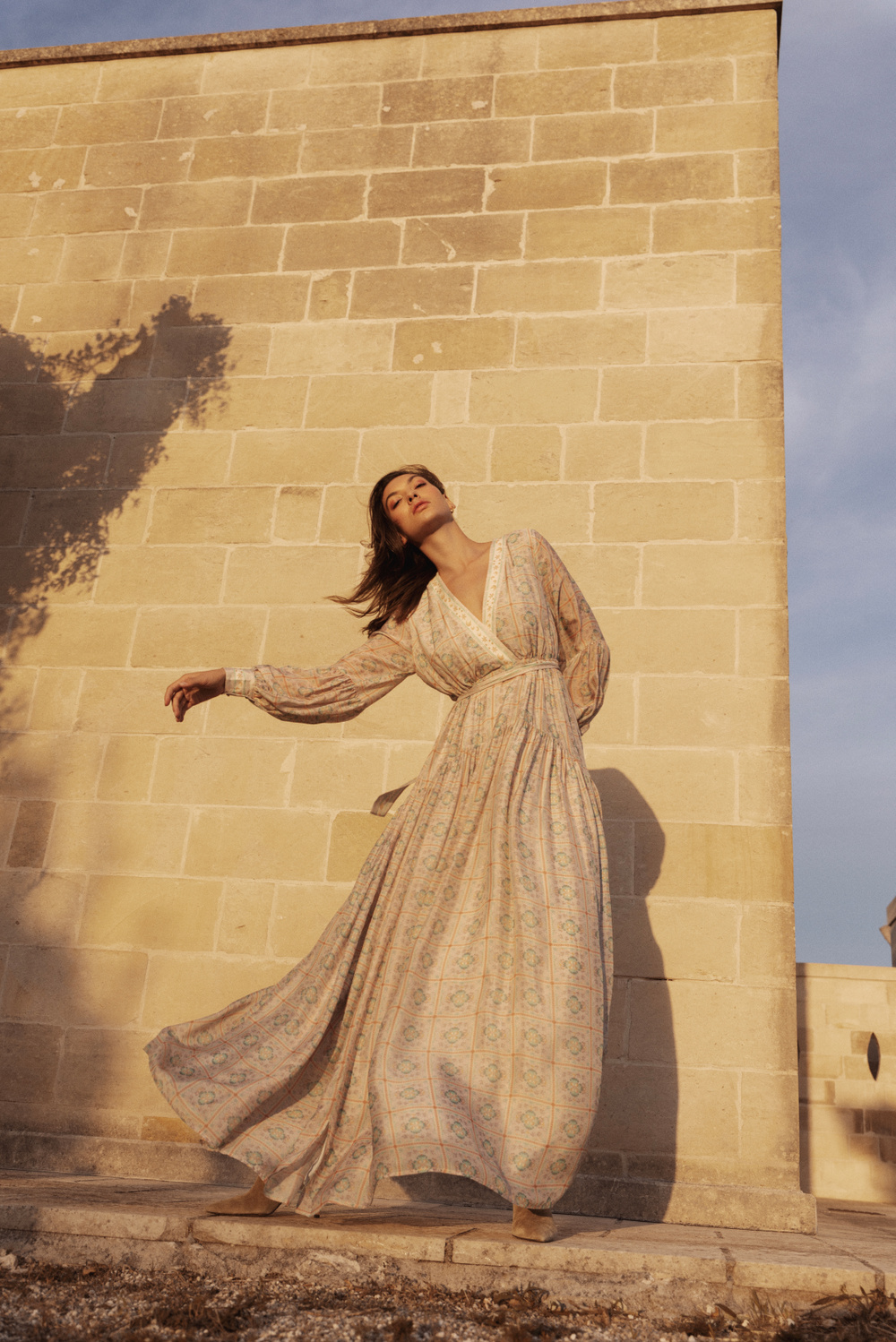 Beatrice maxi dress - Ditsy - DRESSES | Malina | Occasion