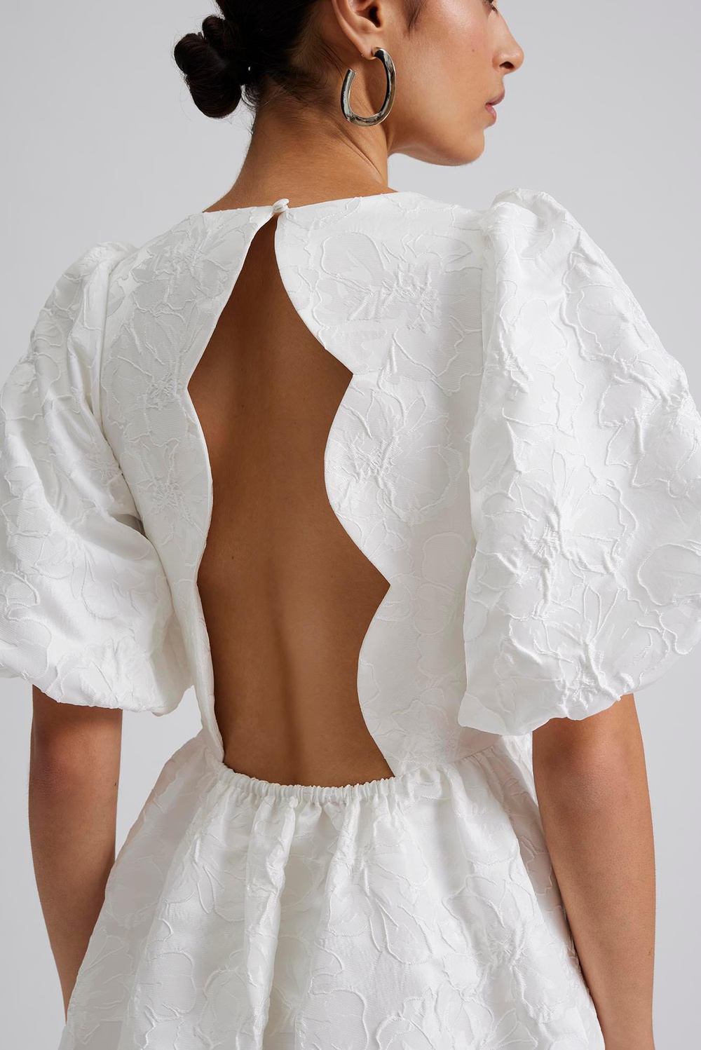 Elina mini dress - White - MINI DRESSES | Malina | Occasion