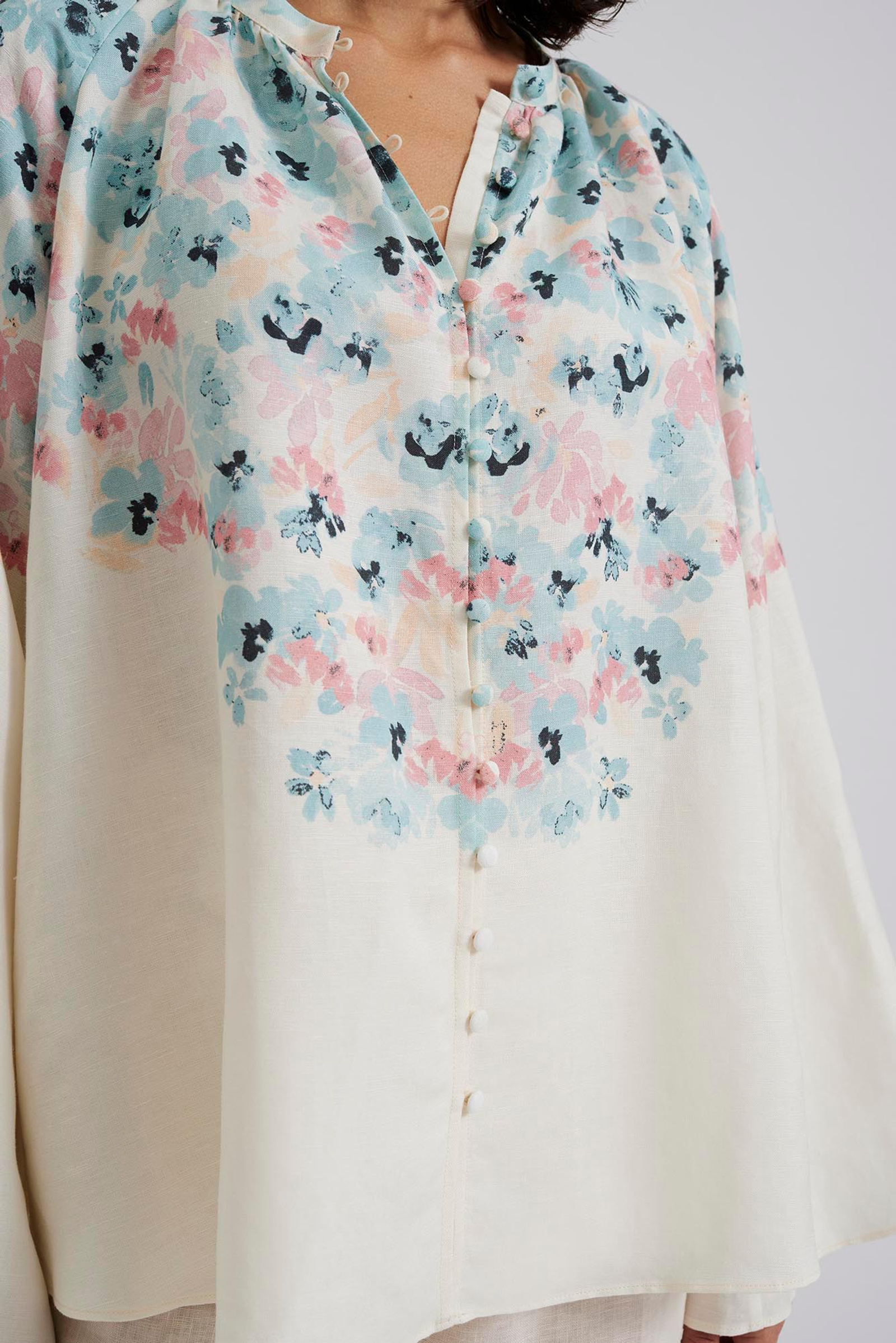 Emmi blus Florals BLUSAR Malina