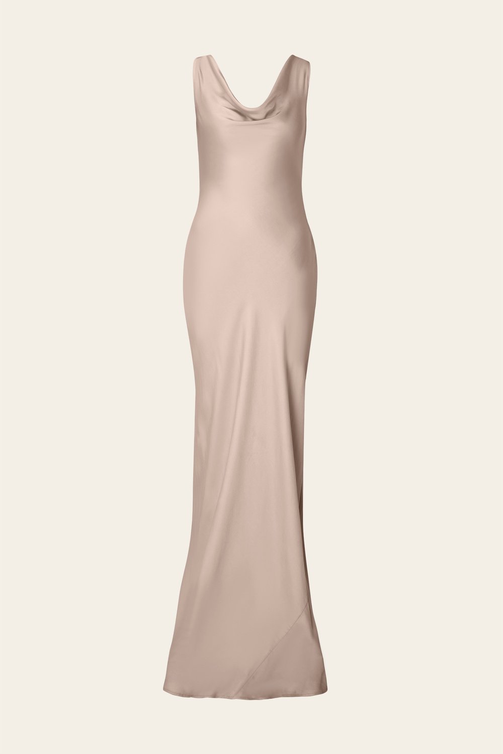 ワンピースその他 Malina Leah dress in champagne colour satin 2817_a6c63fa456-19_leah-cowl-