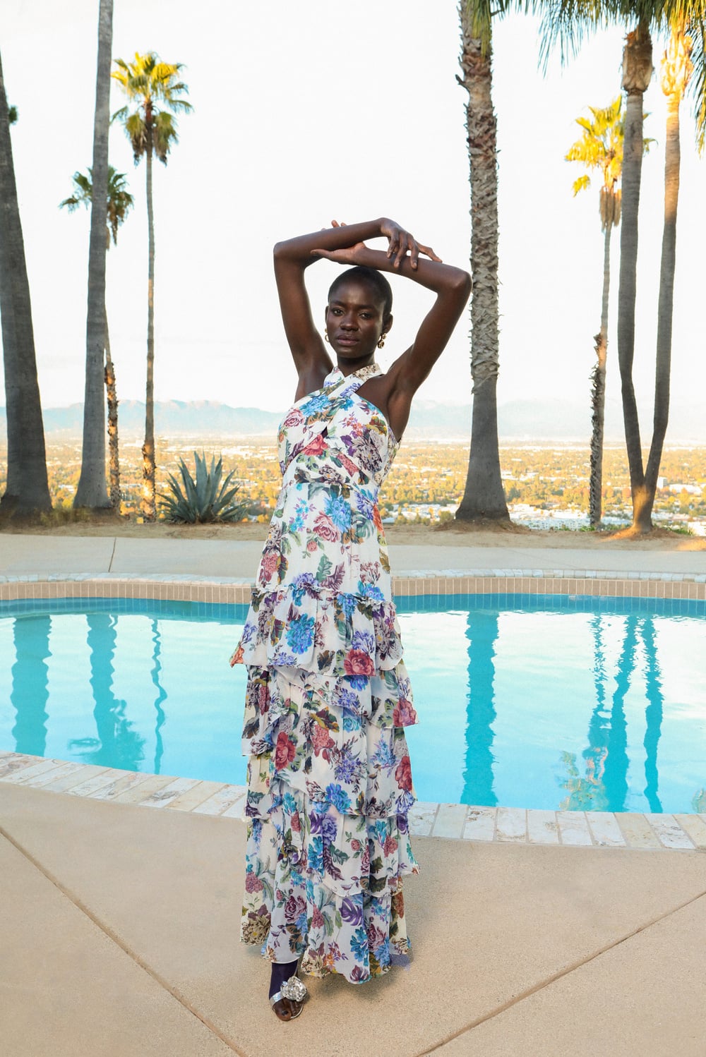 knee length dresses for ladies Cala De La Cruz Paloma Dress Bengal Multi
