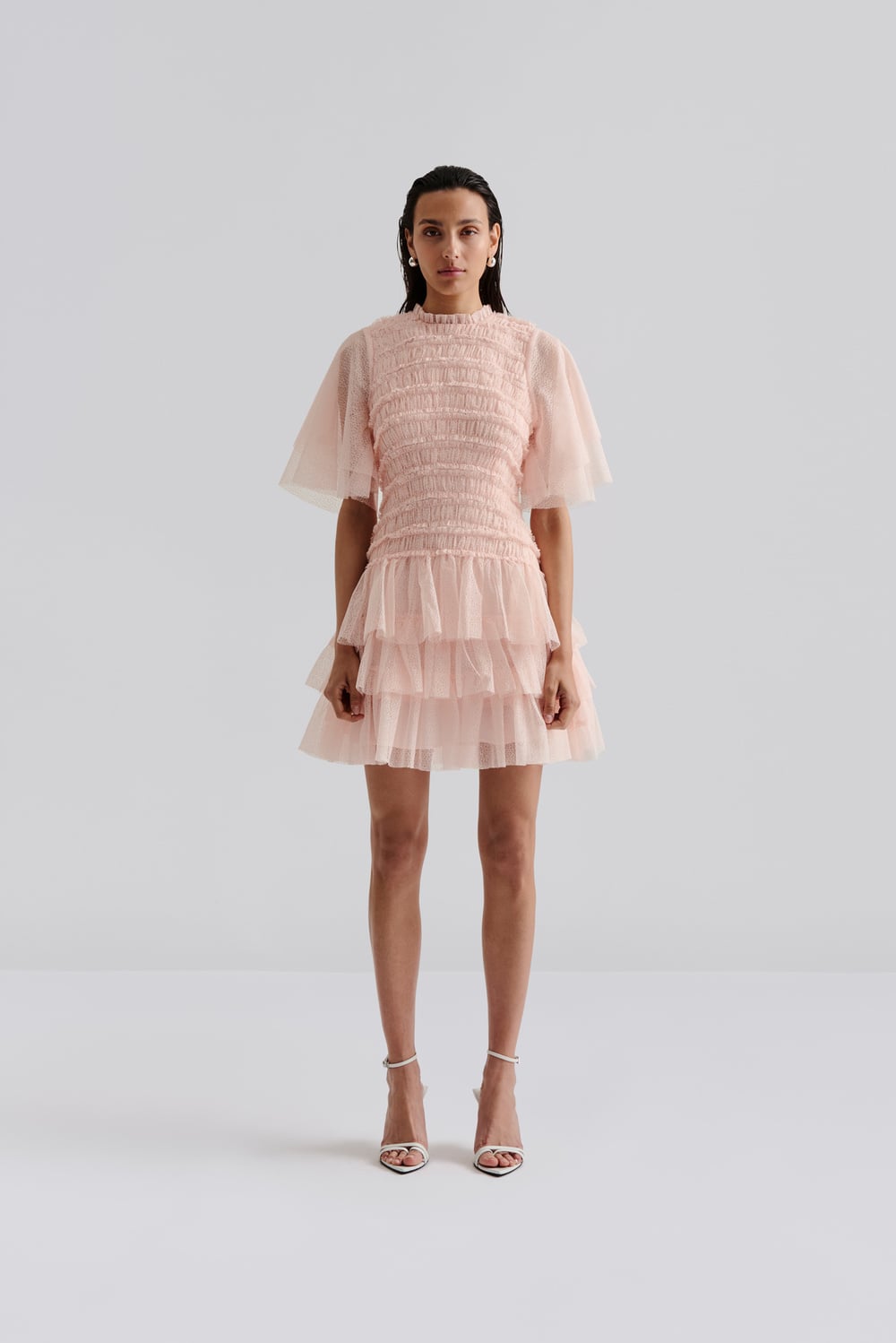open lace back dress By Malina