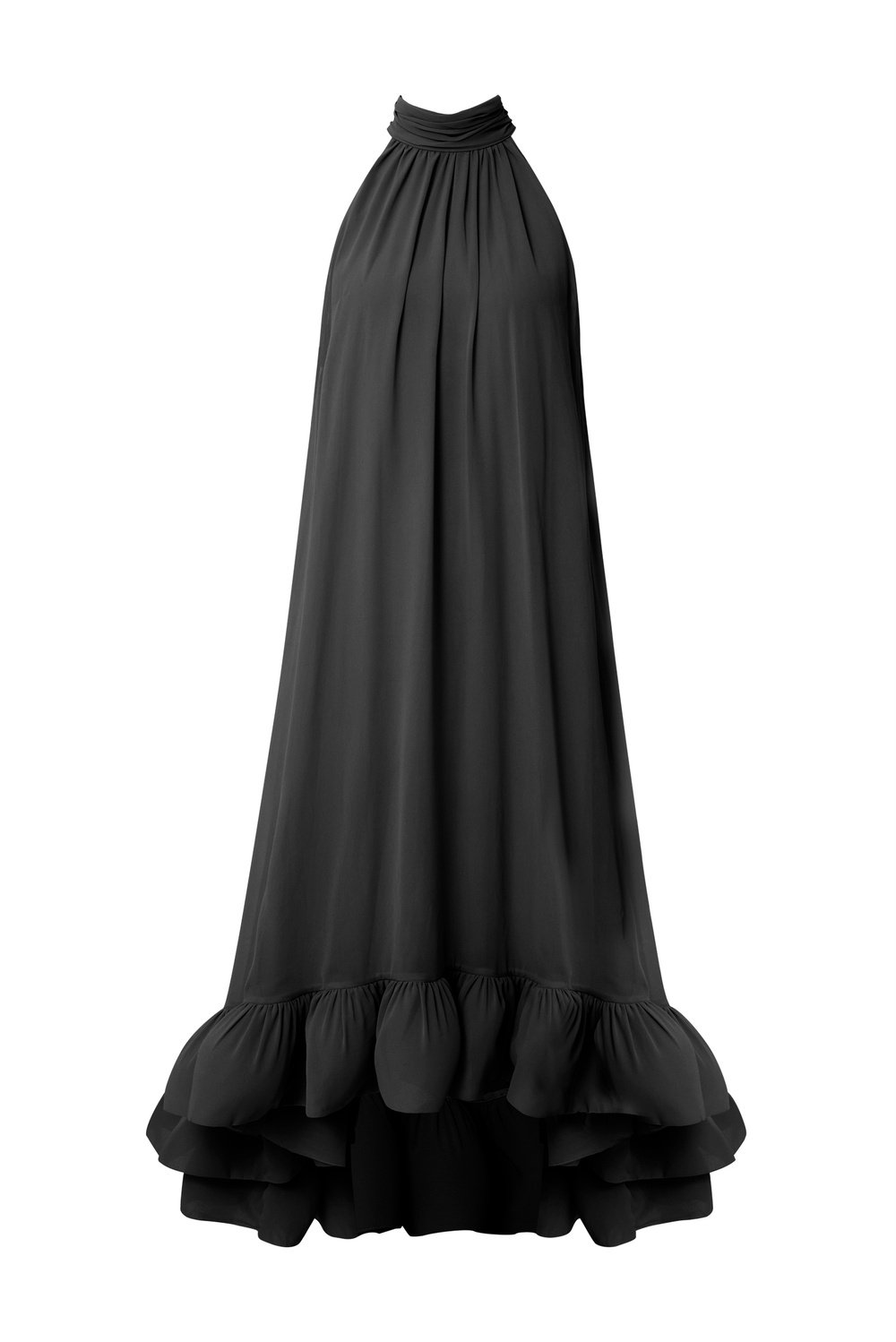 Bibiy ♡ MELINDA CAPE BLACK Gothic Black Cape with Gold Floral Prints and Hood – LunaCatz
