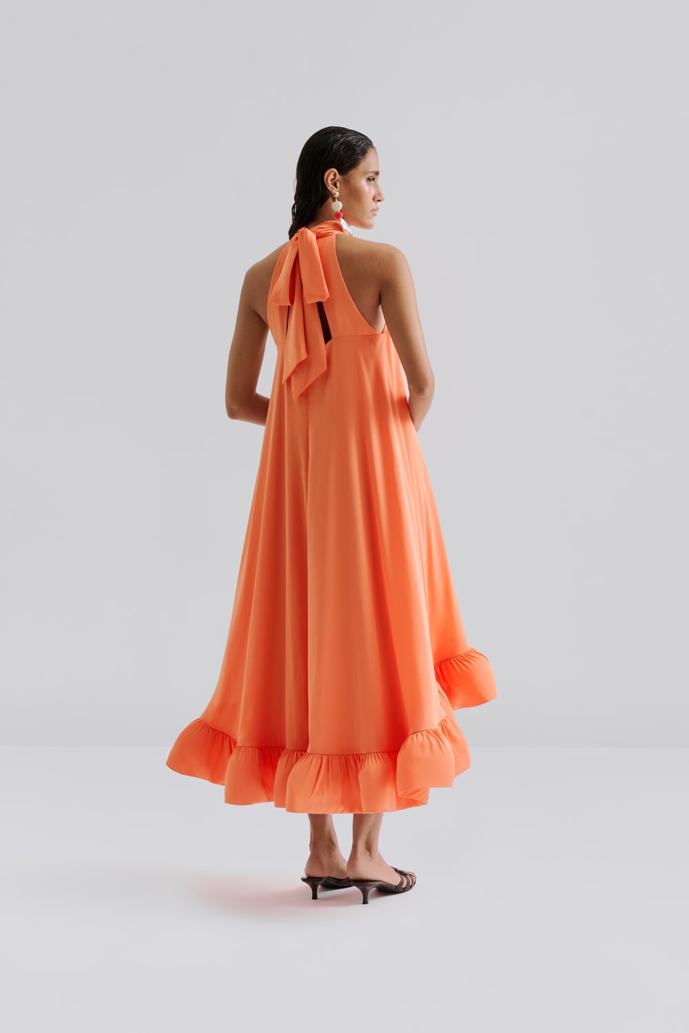 open lace back dress Ciao Lucia Sabrina Dress – Saint Bernard