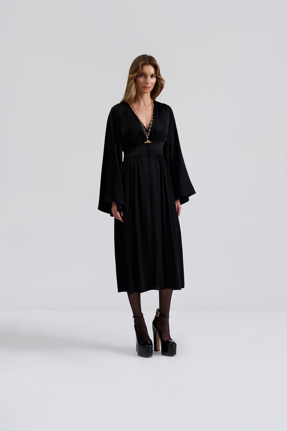 ワンピース Malina Dresses Marisa maxi dress - Blush - MAXI DRESSES | Malina | Occasion